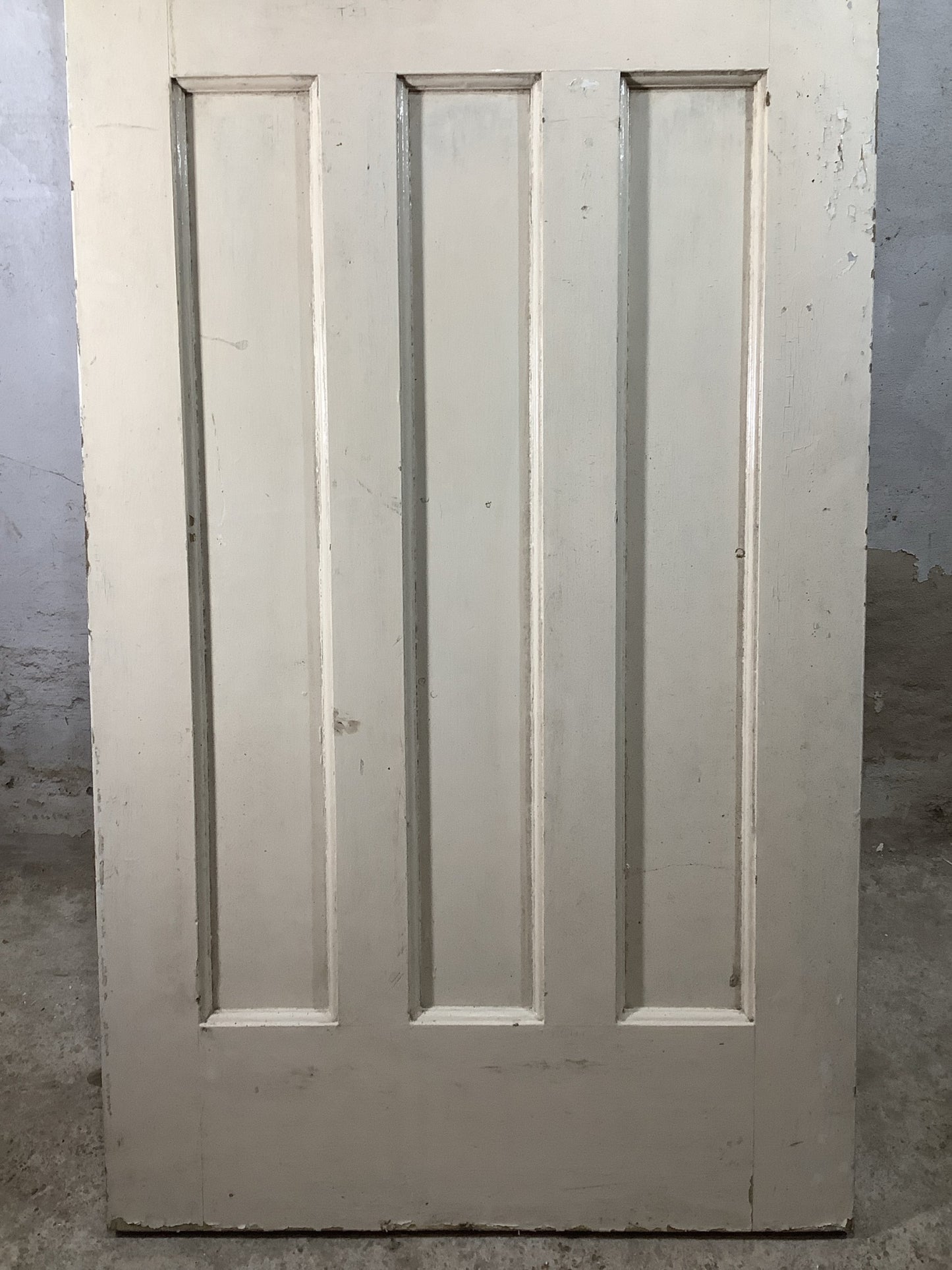 9th Pic 1930s Internal Painted  Pitch Pine Reclaimed Door