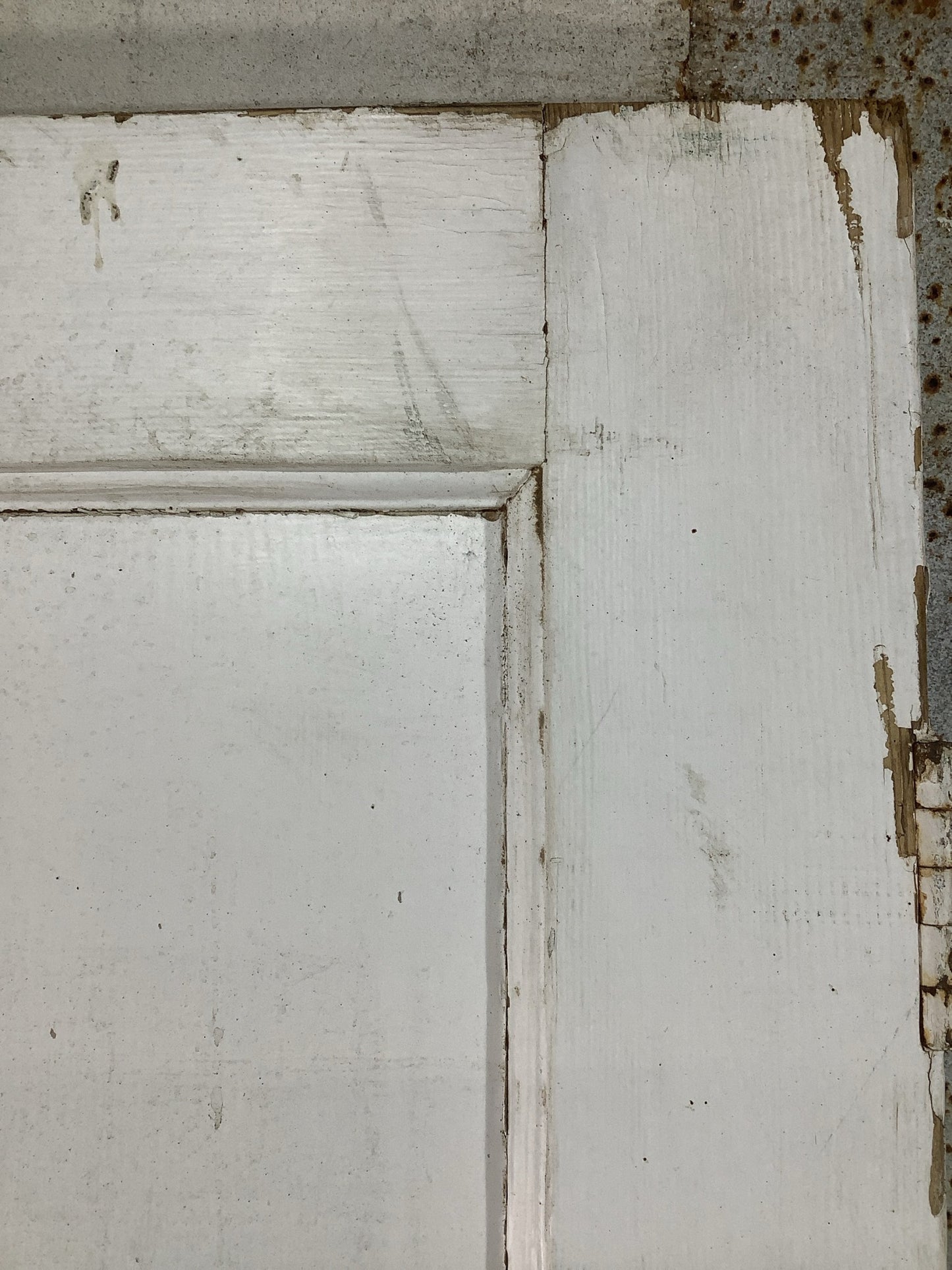 5th Pic 1930s Internal Painted  Pitch Pine Reclaimed Door