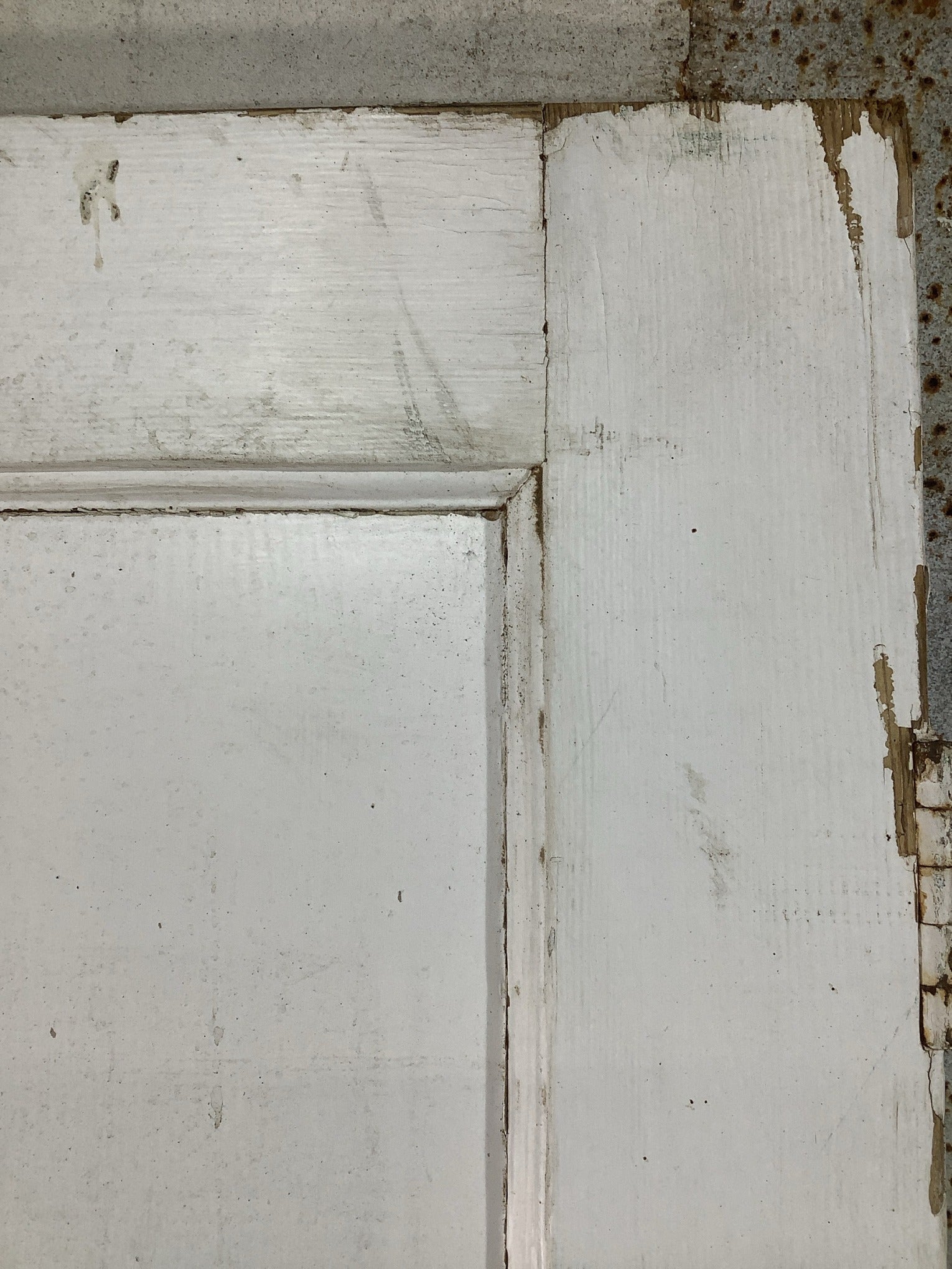 5th Pic 1930s Internal Painted  Pitch Pine Reclaimed Door