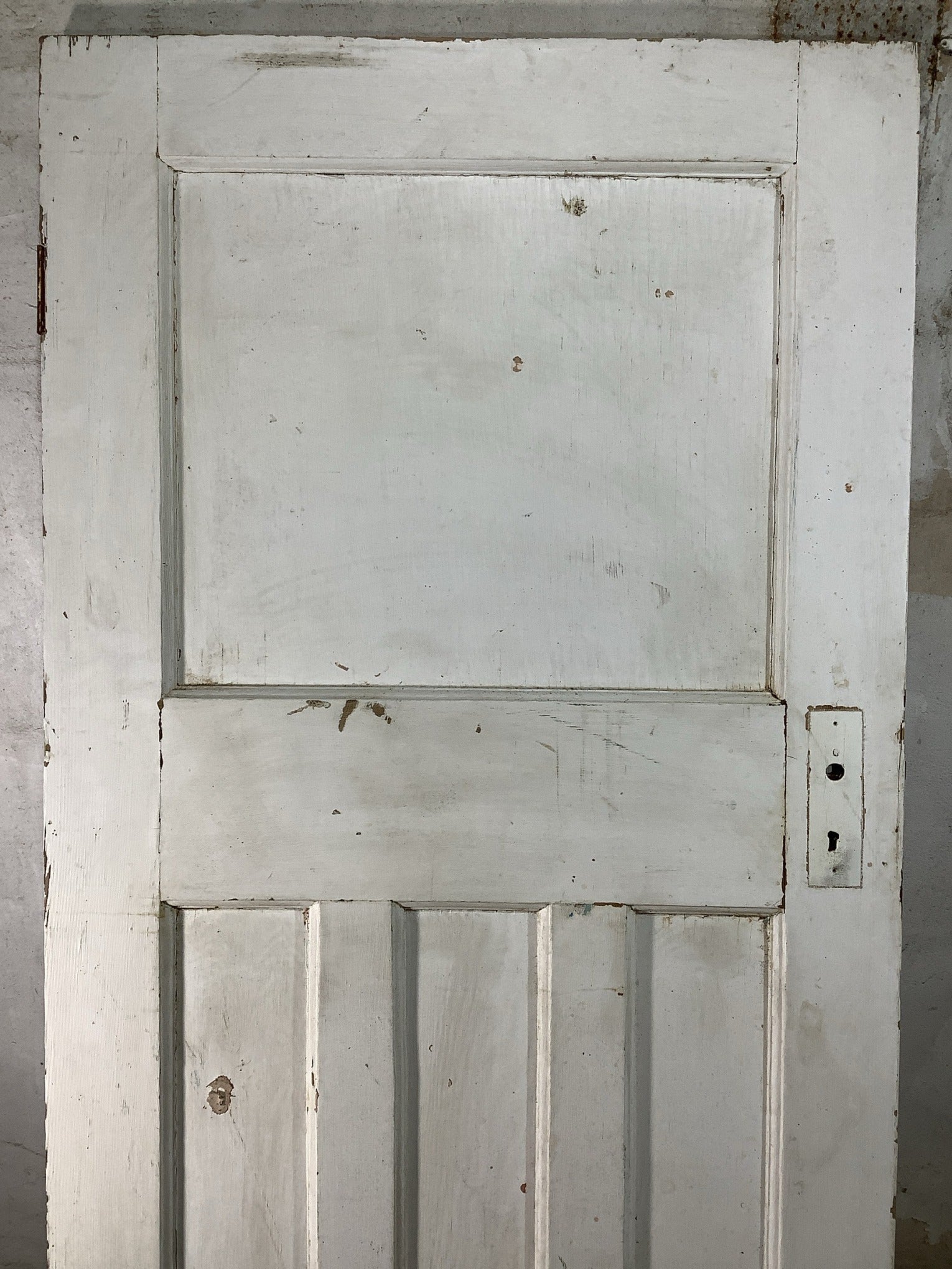 8th Pic 1930s Internal Painted  Pitch Pine Reclaimed Door
