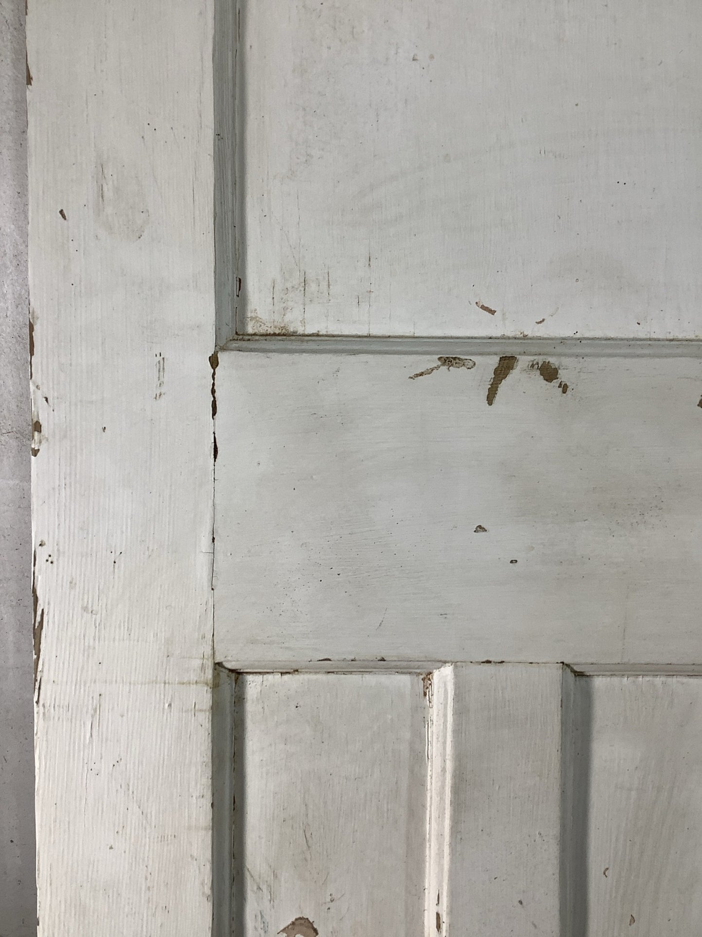 10th Pic 1930s Internal Painted  Pitch Pine Reclaimed Door