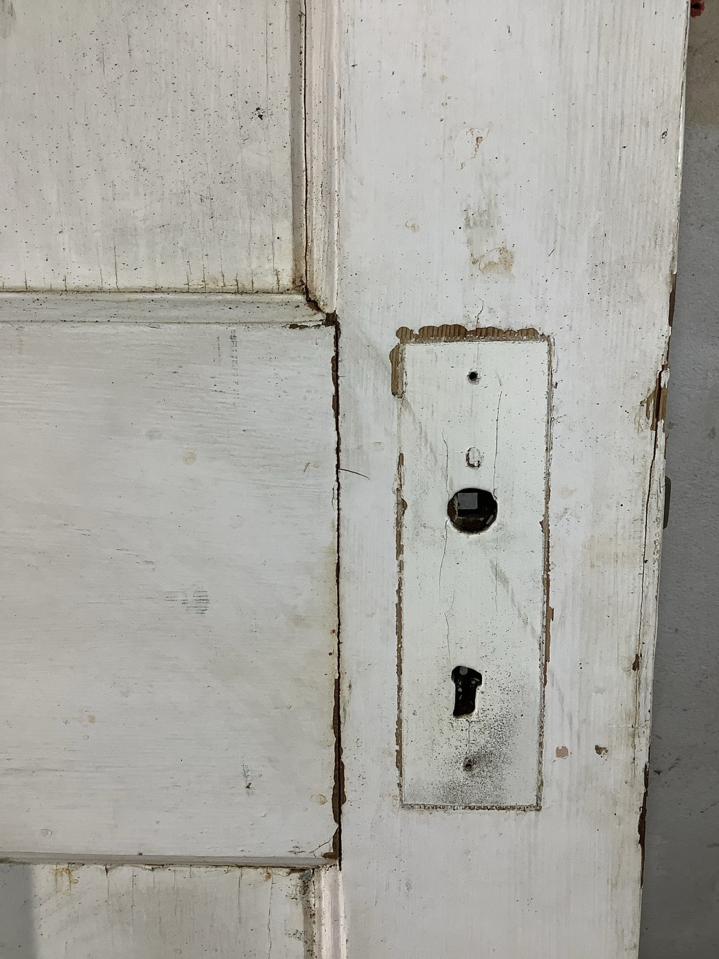 11th Pic 1930s Internal Painted  Pitch Pine Reclaimed Door