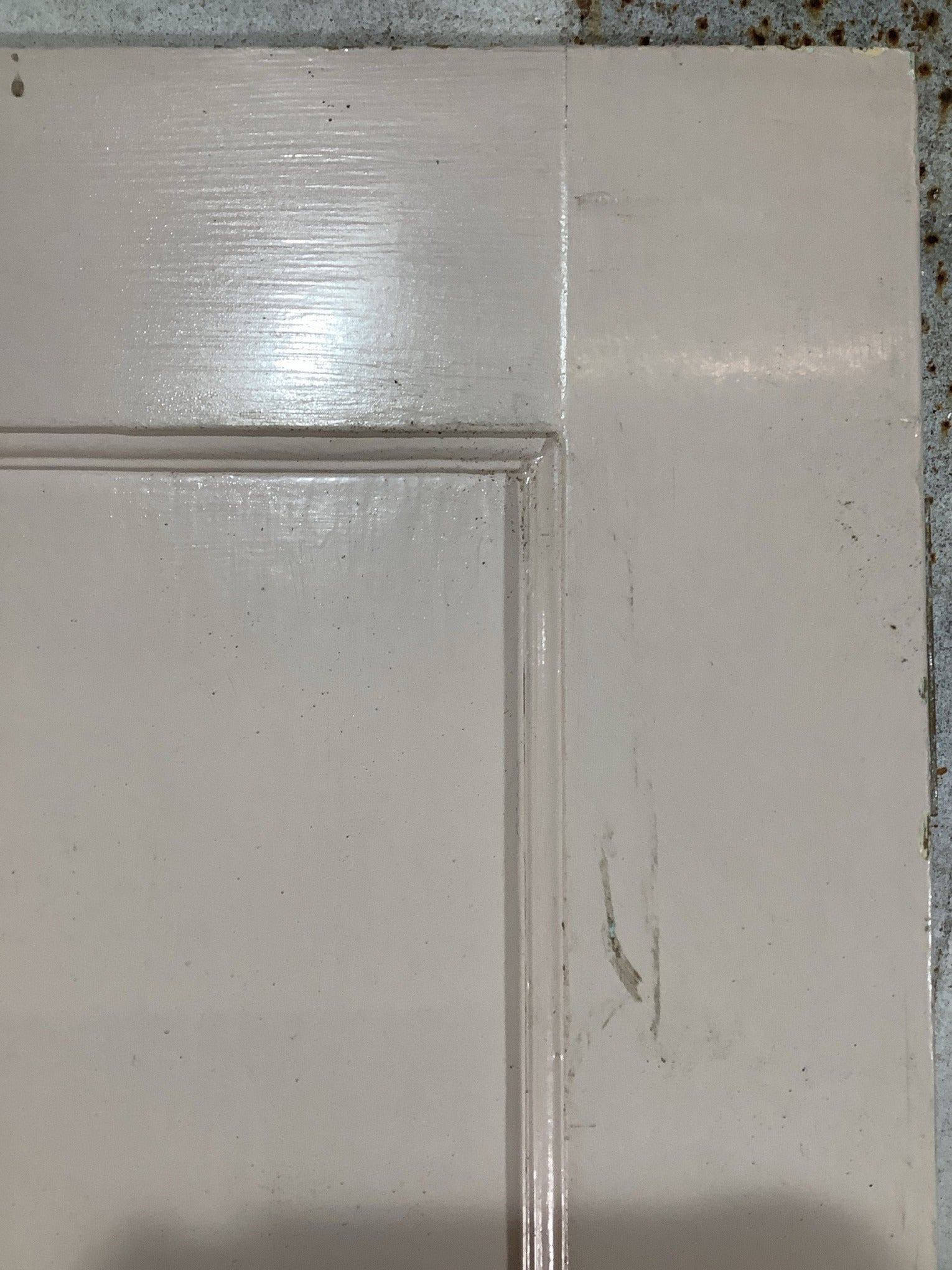 5th Pic 1930s Internal Painted  Pitch Pine Reclaimed Door