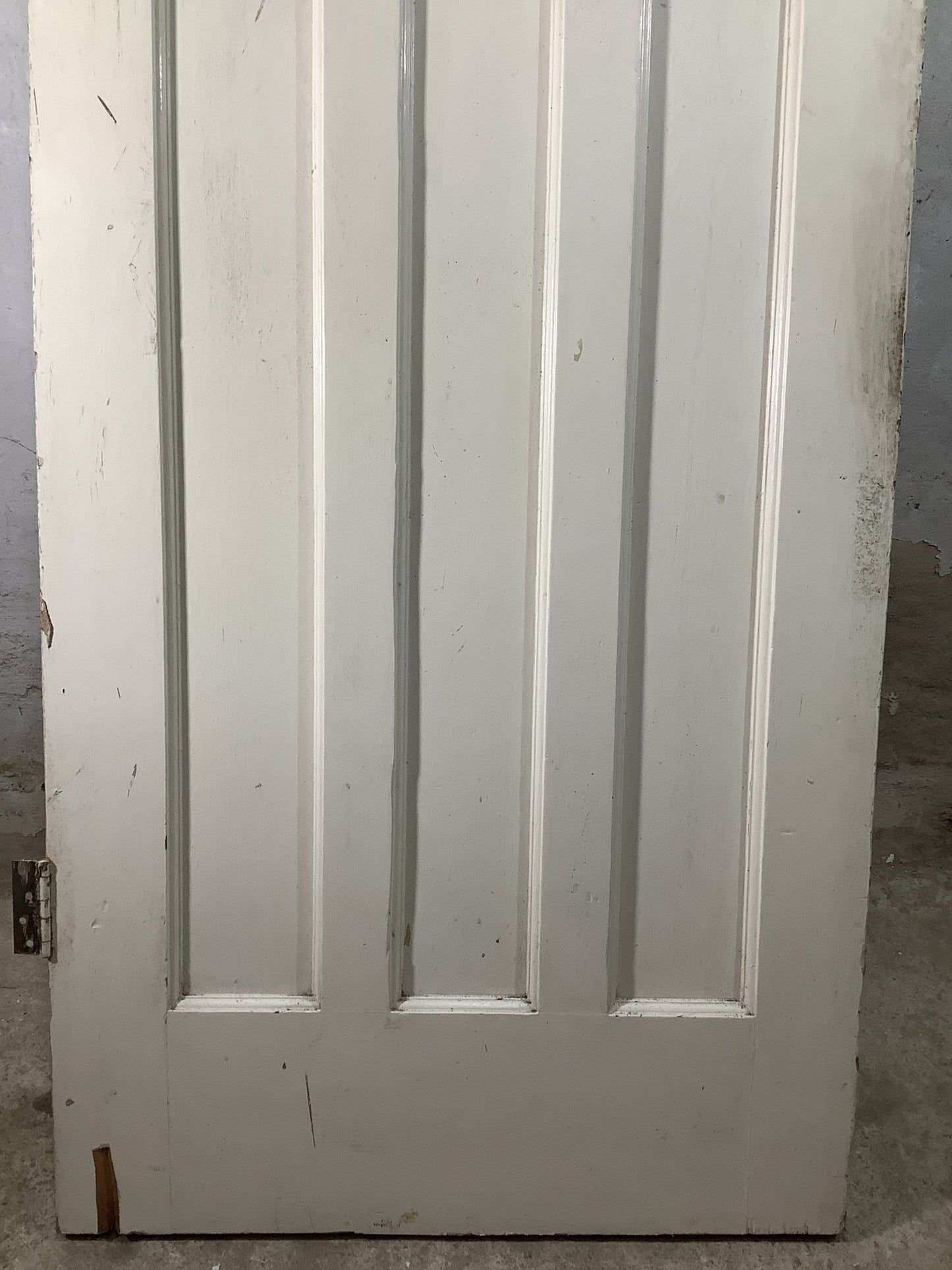 9th Pic 1930s Internal Painted  Pitch Pine Reclaimed Door