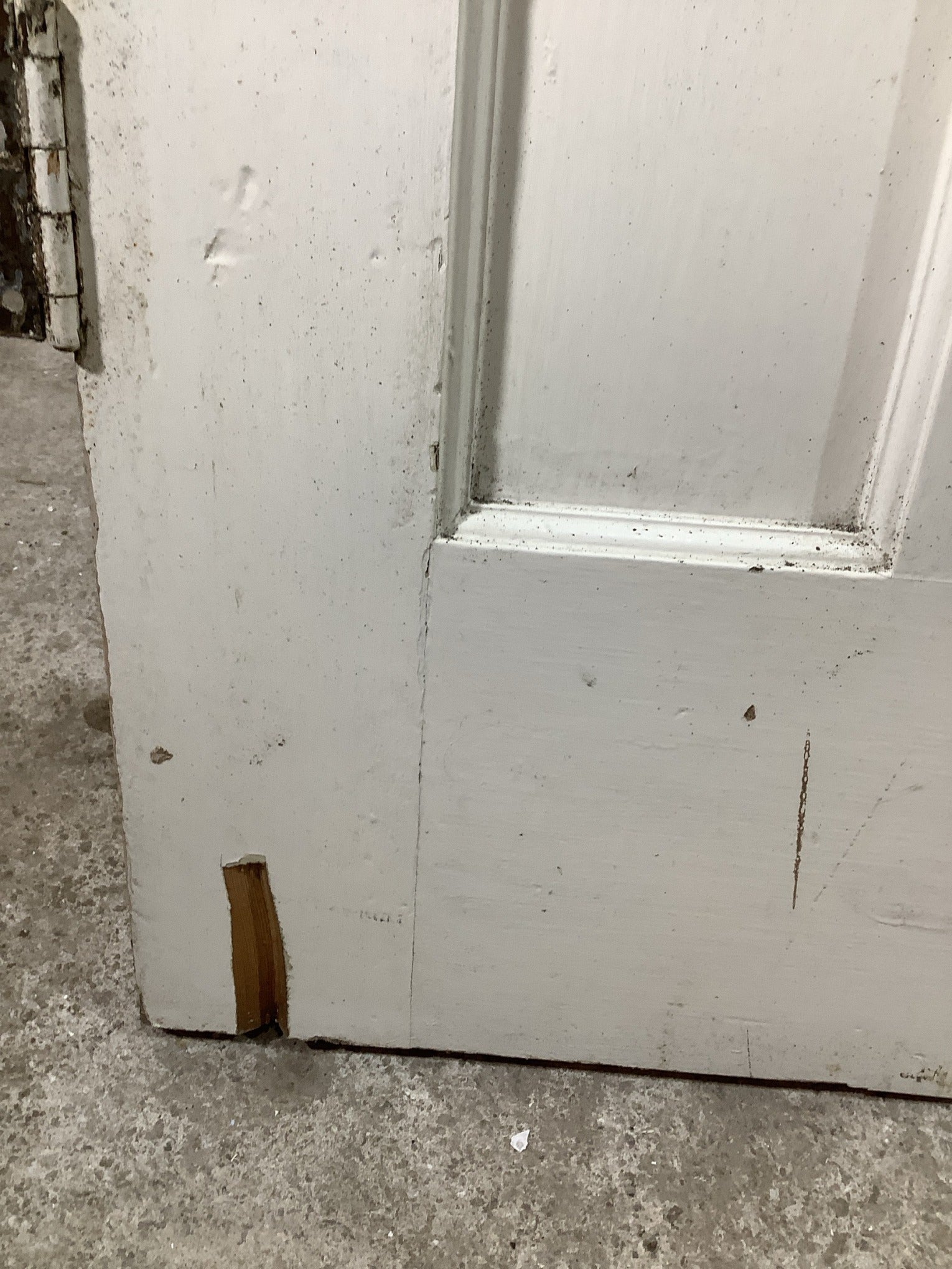 10th Pic 1930s Internal Painted  Pitch Pine Reclaimed Door