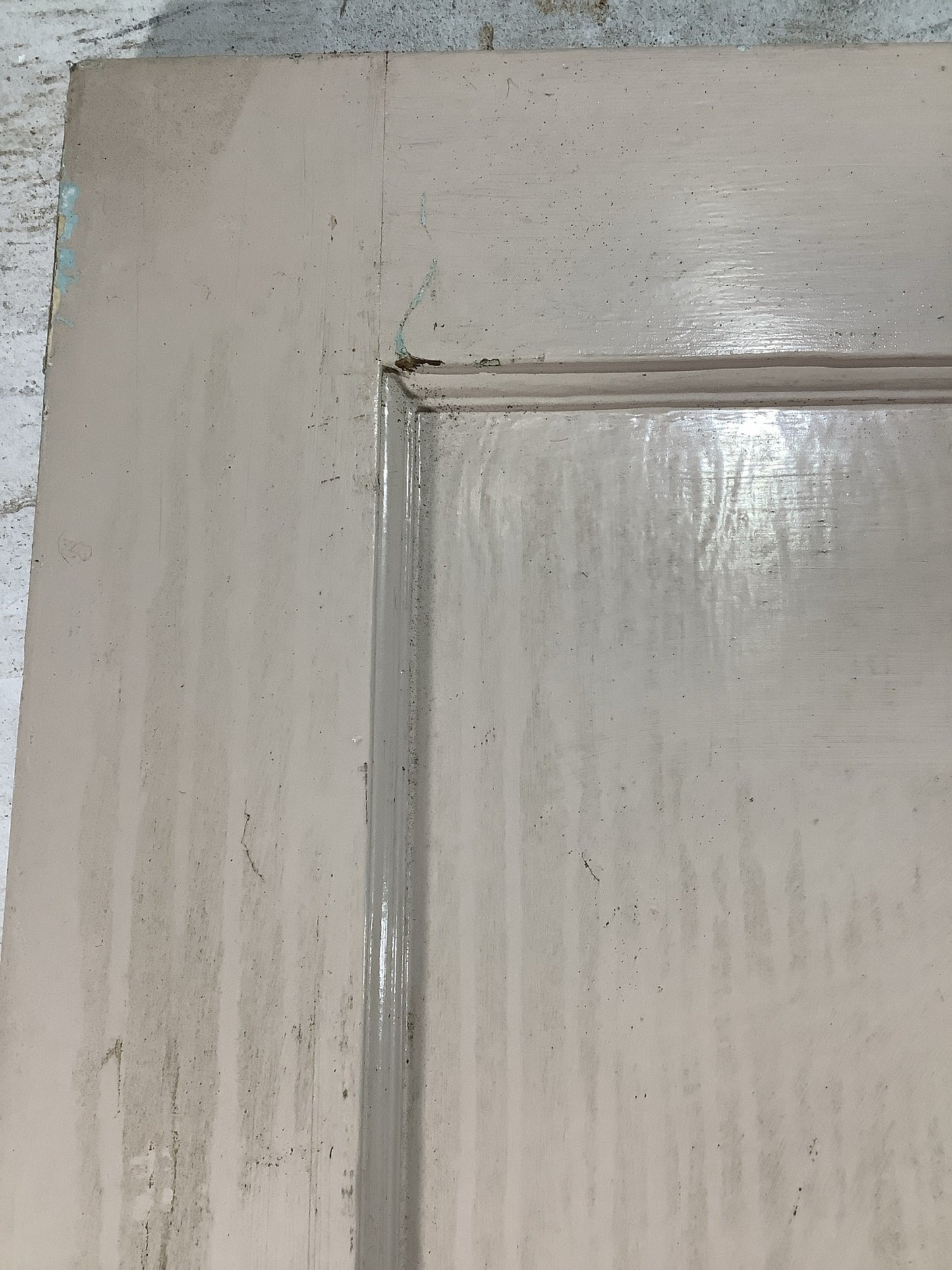 5th Pic 1930s Internal Painted  Pitch Pine Reclaimed Door