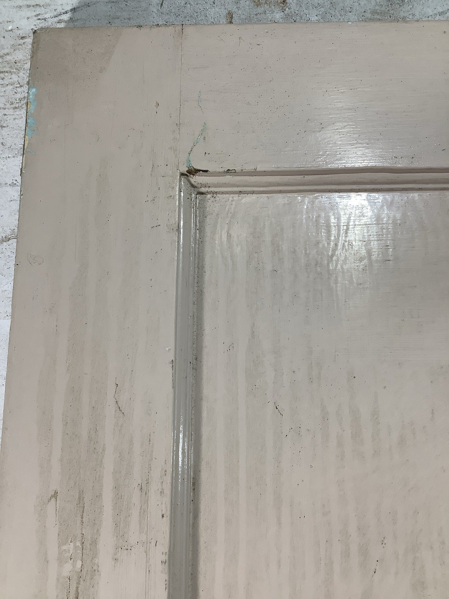 5th Pic 1930s Internal Painted  Pitch Pine Reclaimed Door