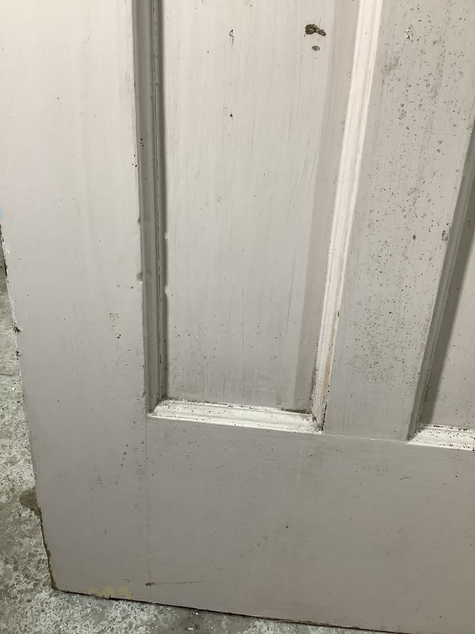 6th Pic 1930s Internal Painted  Pitch Pine Reclaimed Door