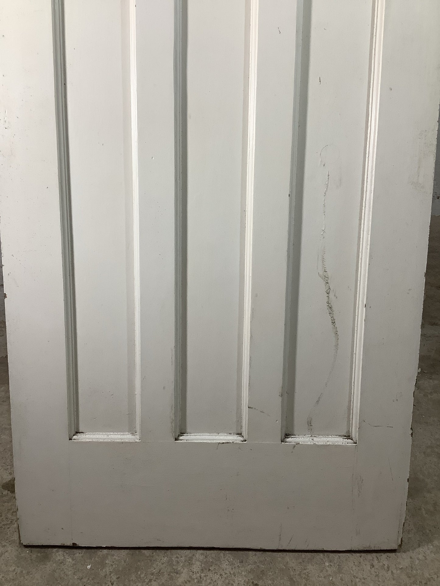 9th Pic 1930s Internal Painted  Pitch Pine Reclaimed Door