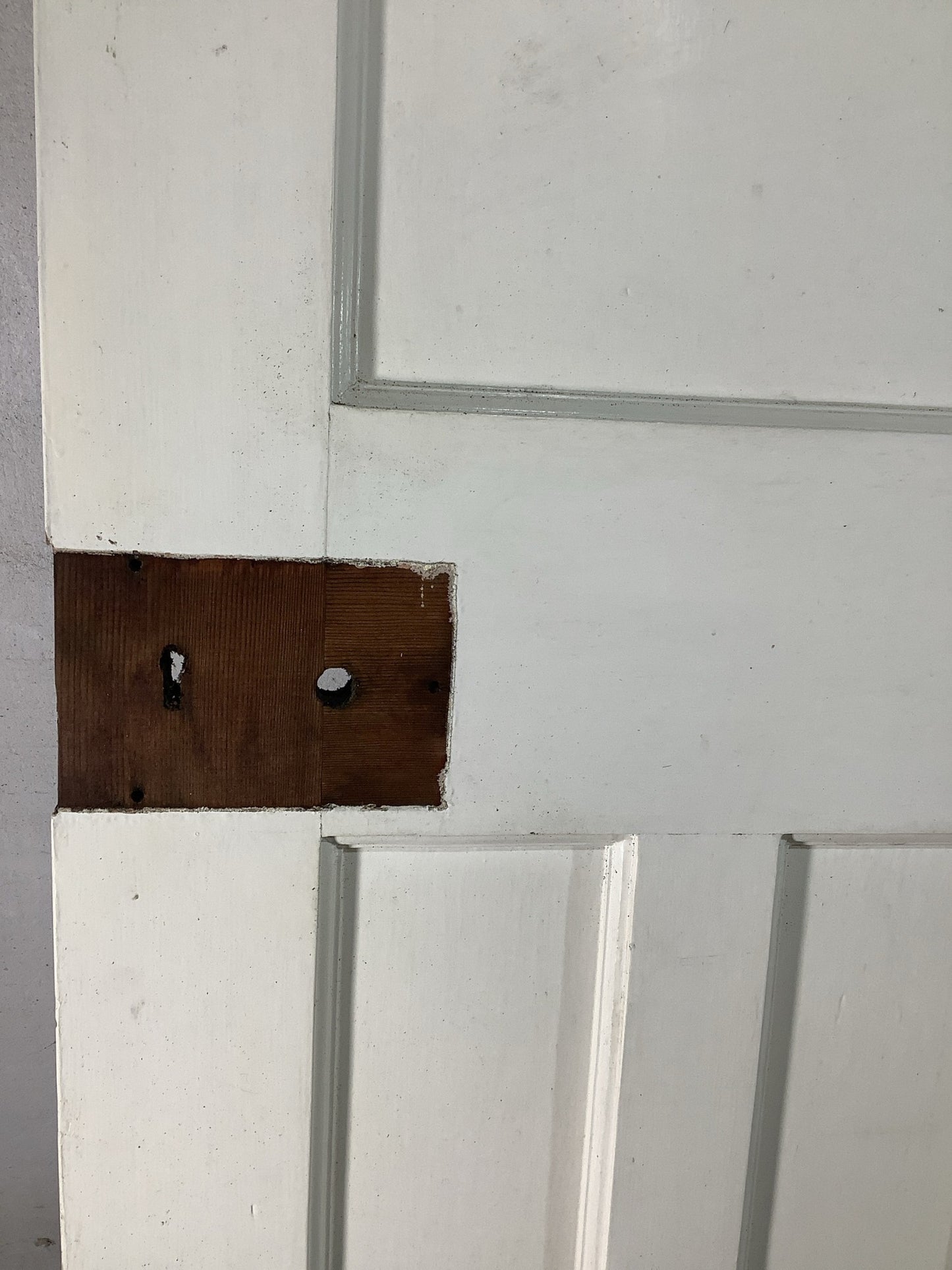 10th Pic 1930s Internal Painted  Pitch Pine Reclaimed Door