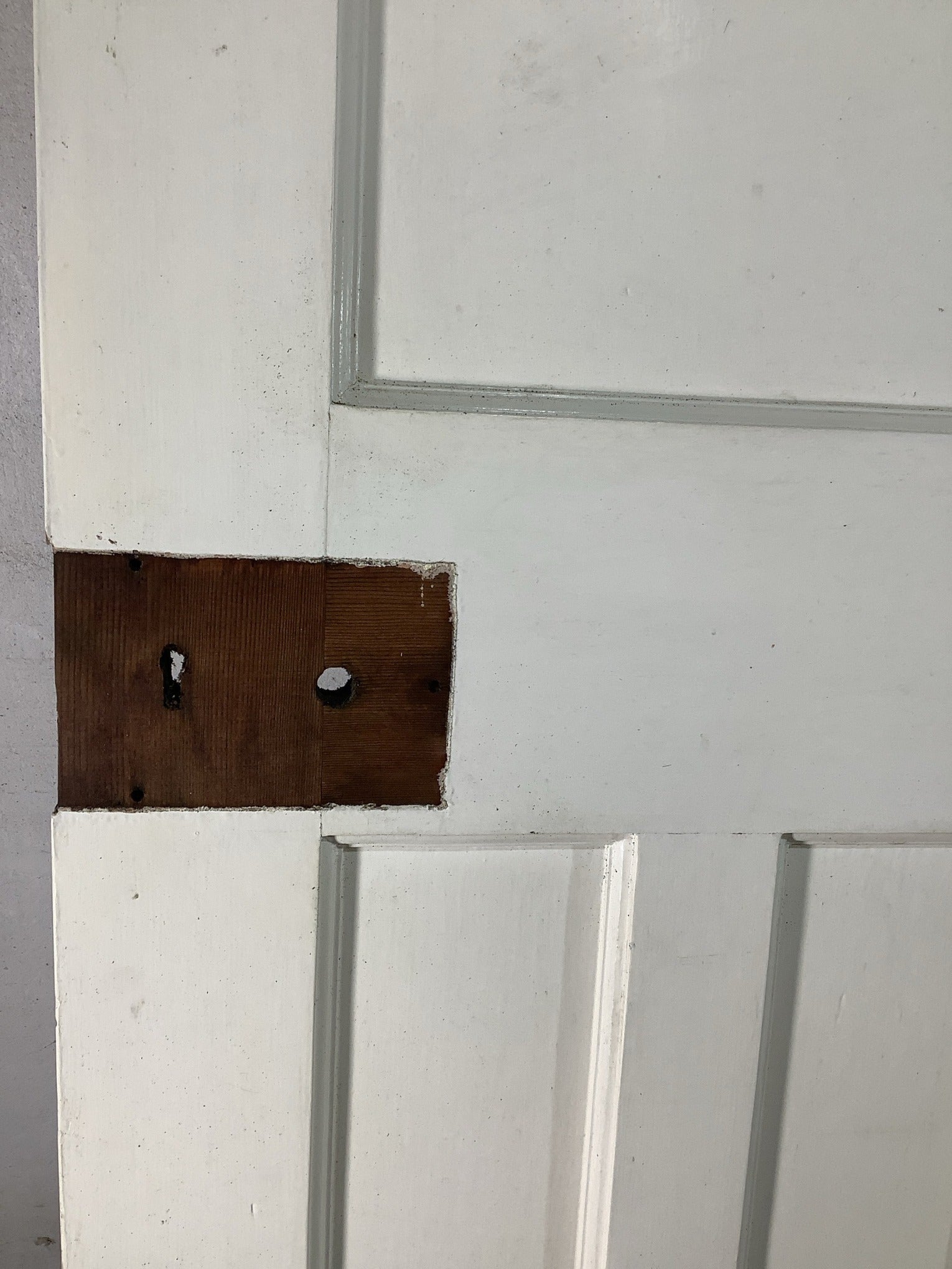 10th Pic 1930s Internal Painted  Pitch Pine Reclaimed Door