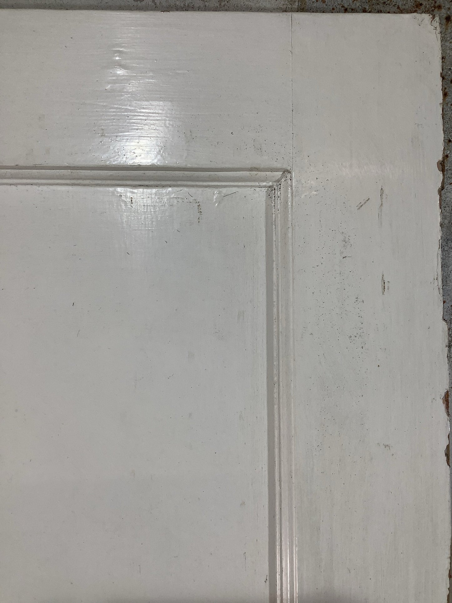 11th Pic 1930s Internal Painted  Pitch Pine Reclaimed Door