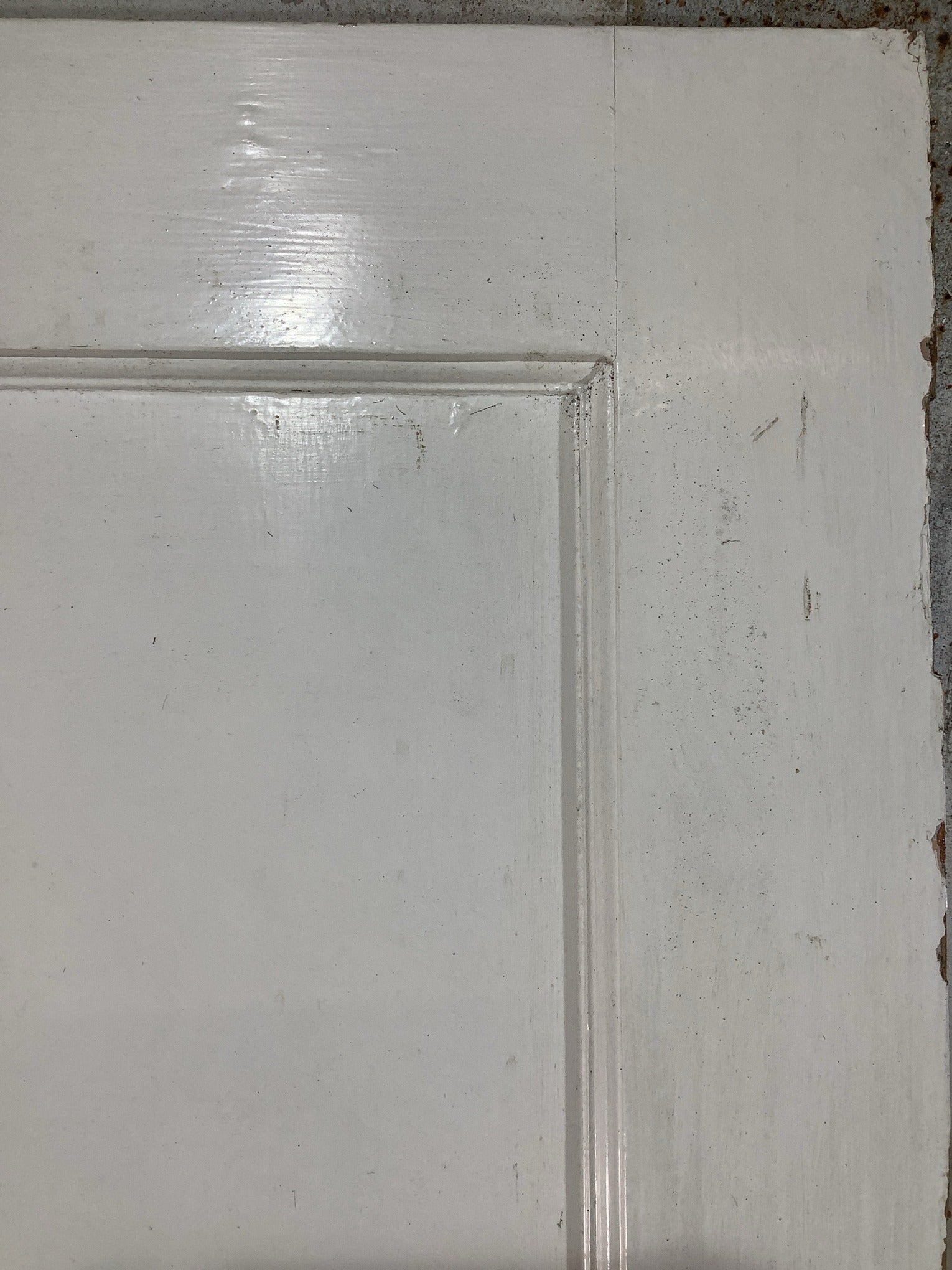 11th Pic 1930s Internal Painted  Pitch Pine Reclaimed Door