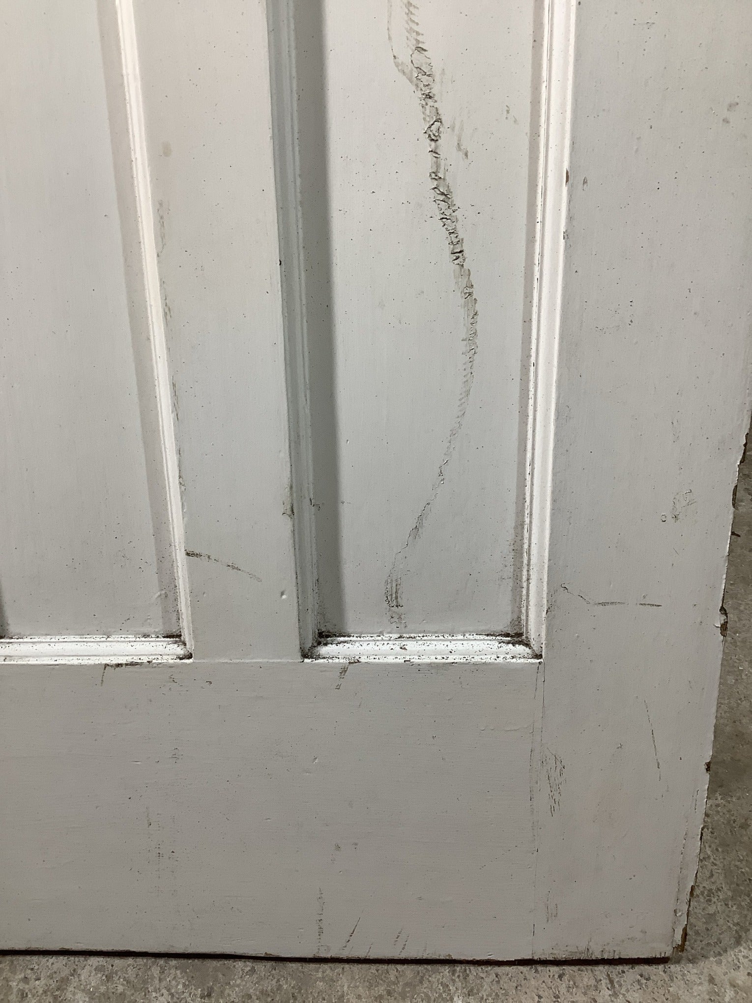 12th Pic 1930s Internal Painted  Pitch Pine Reclaimed Door