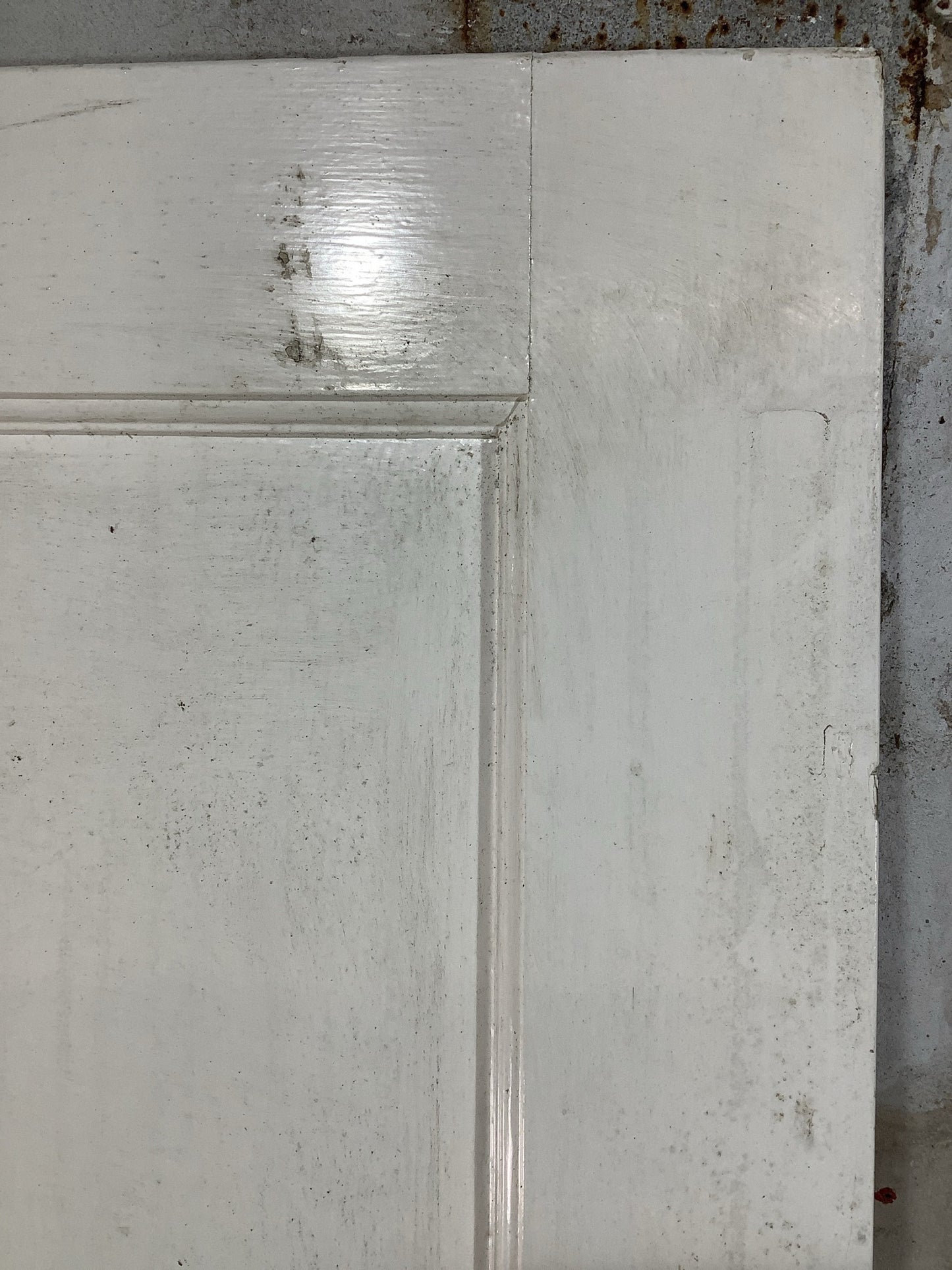 11th Pic 1930s Internal Painted  Pitch Pine Reclaimed Door