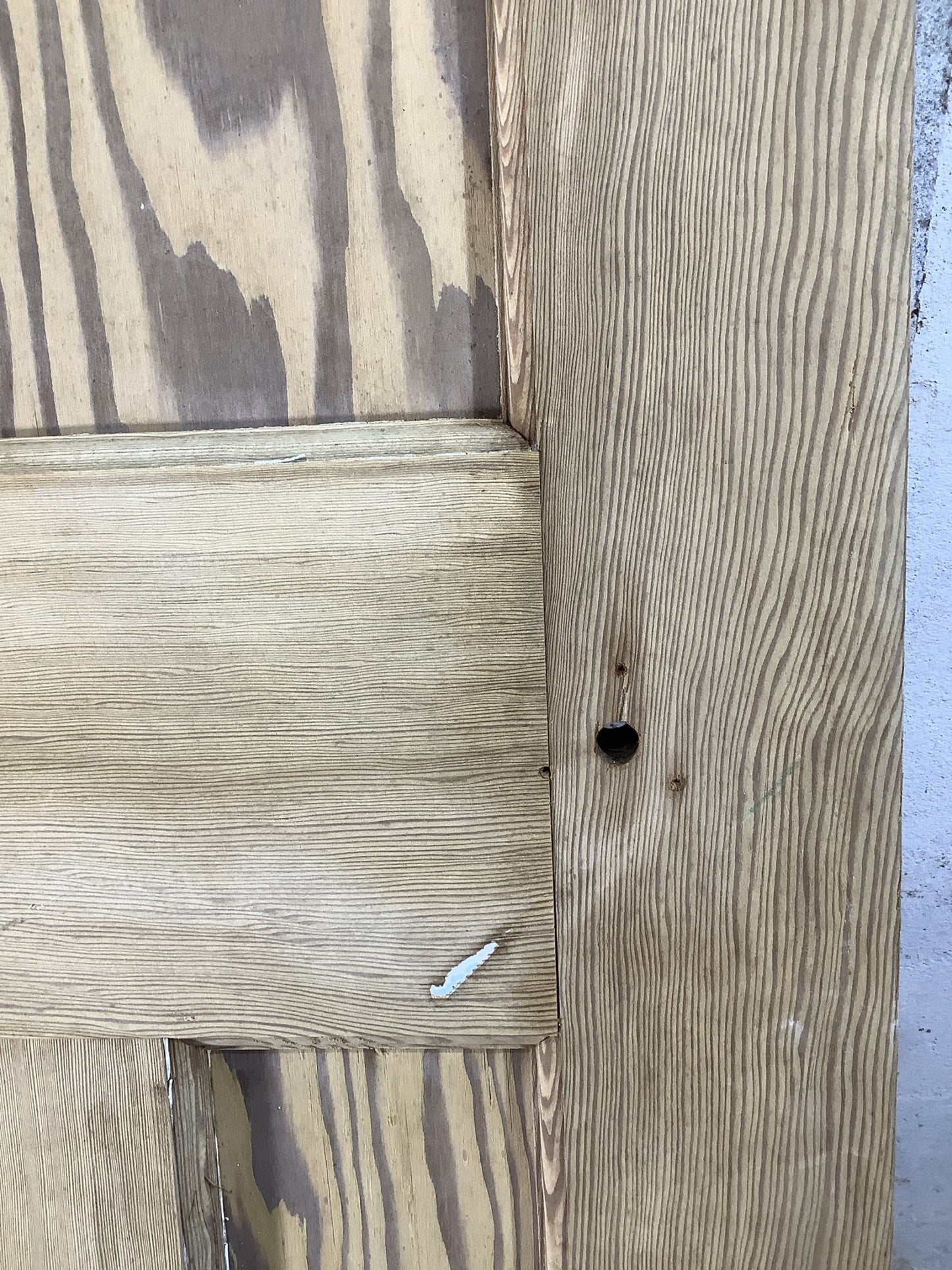 4th Pic 1930s Internal Stripped  Pitch Pine Reclaimed Door