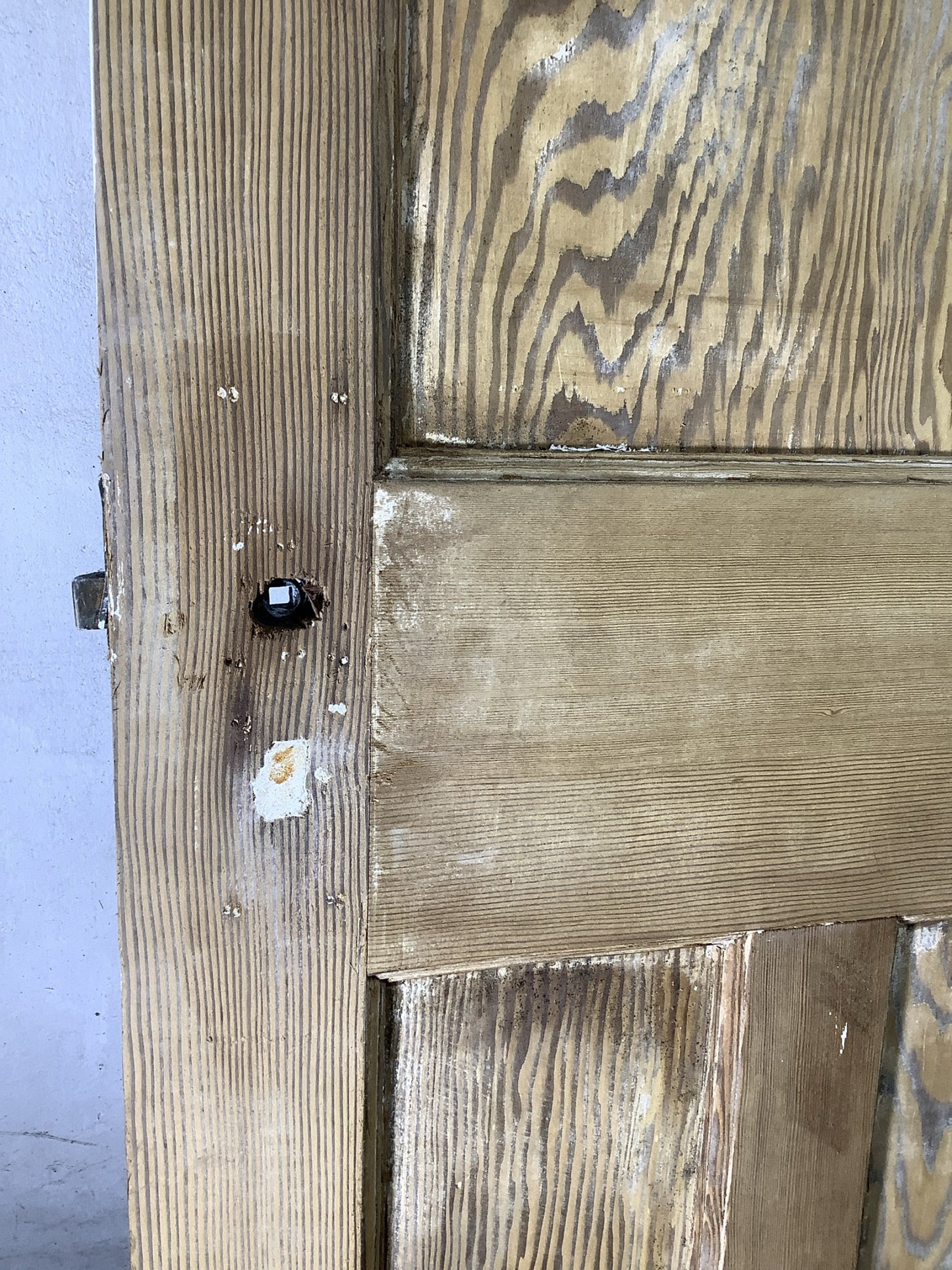 4th Pic 1930s Internal Stripped  Pitch Pine Reclaimed Door