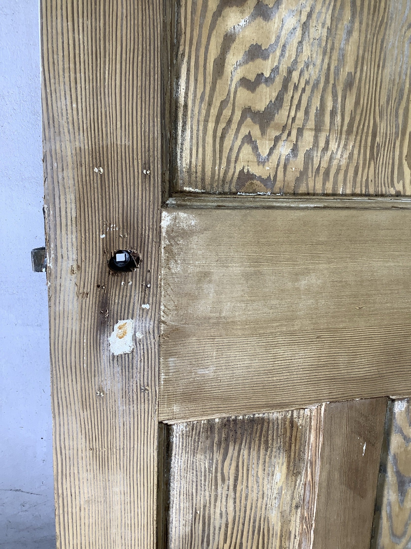 4th Pic 1930s Internal Stripped  Pitch Pine Reclaimed Door