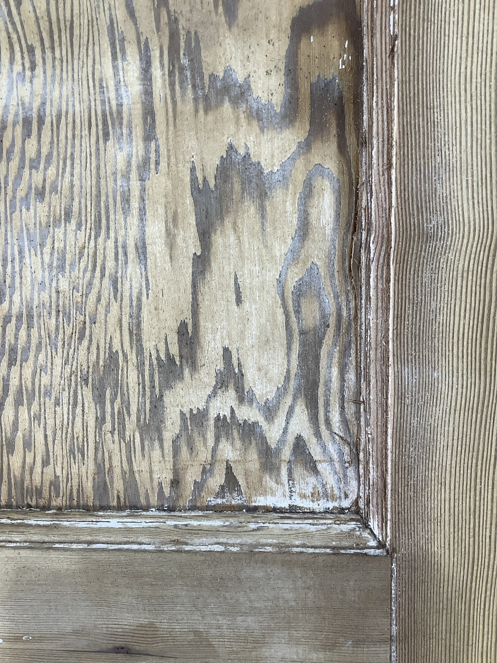 6th Pic 1930s Internal Stripped  Pitch Pine Reclaimed Door