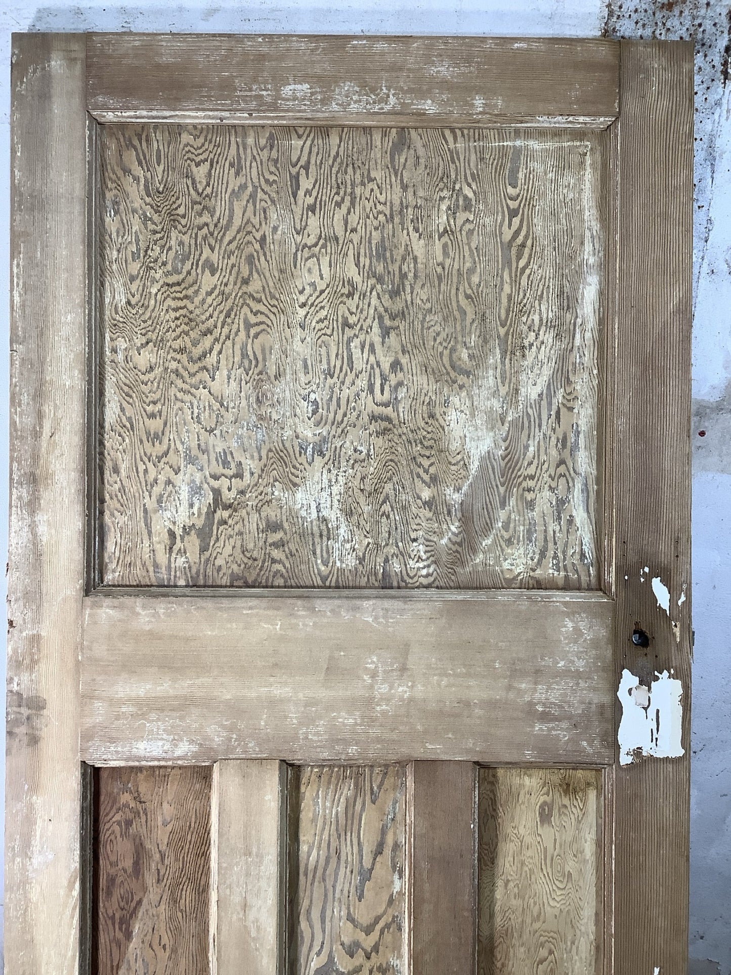8th Pic 1930s Internal Stripped  Pitch Pine Reclaimed Door