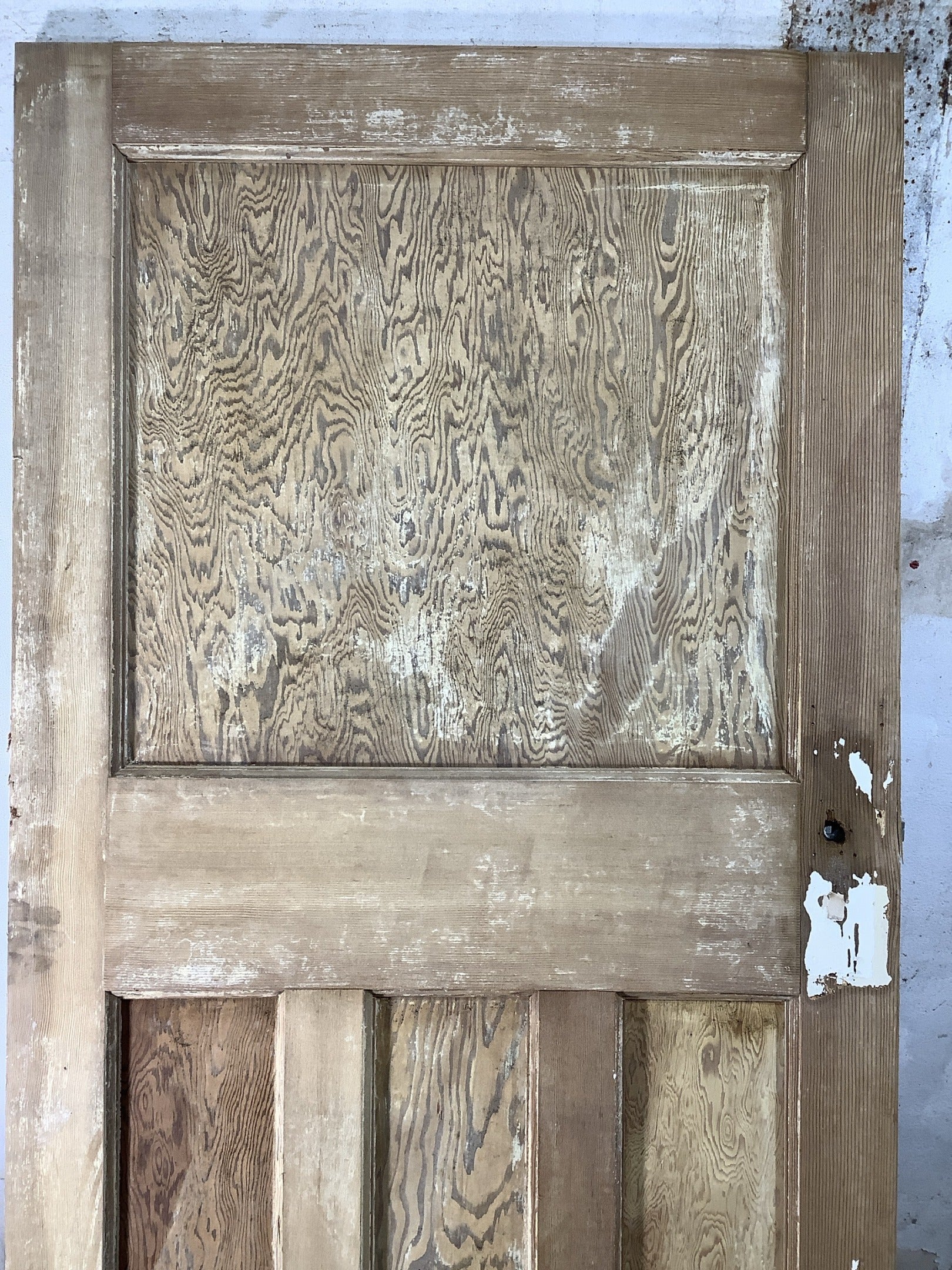 8th Pic 1930s Internal Stripped  Pitch Pine Reclaimed Door