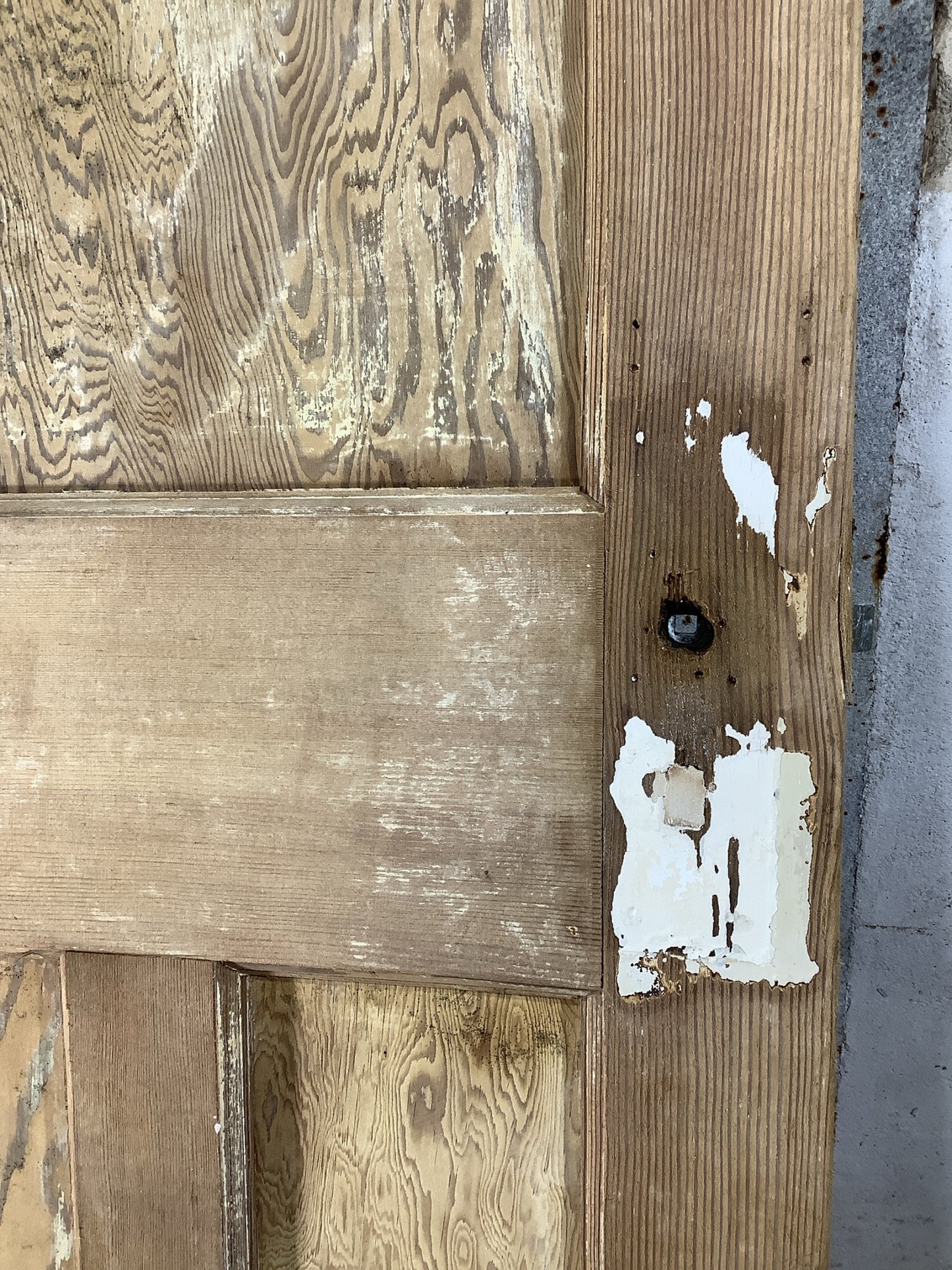10th Pic 1930s Internal Stripped  Pitch Pine Reclaimed Door