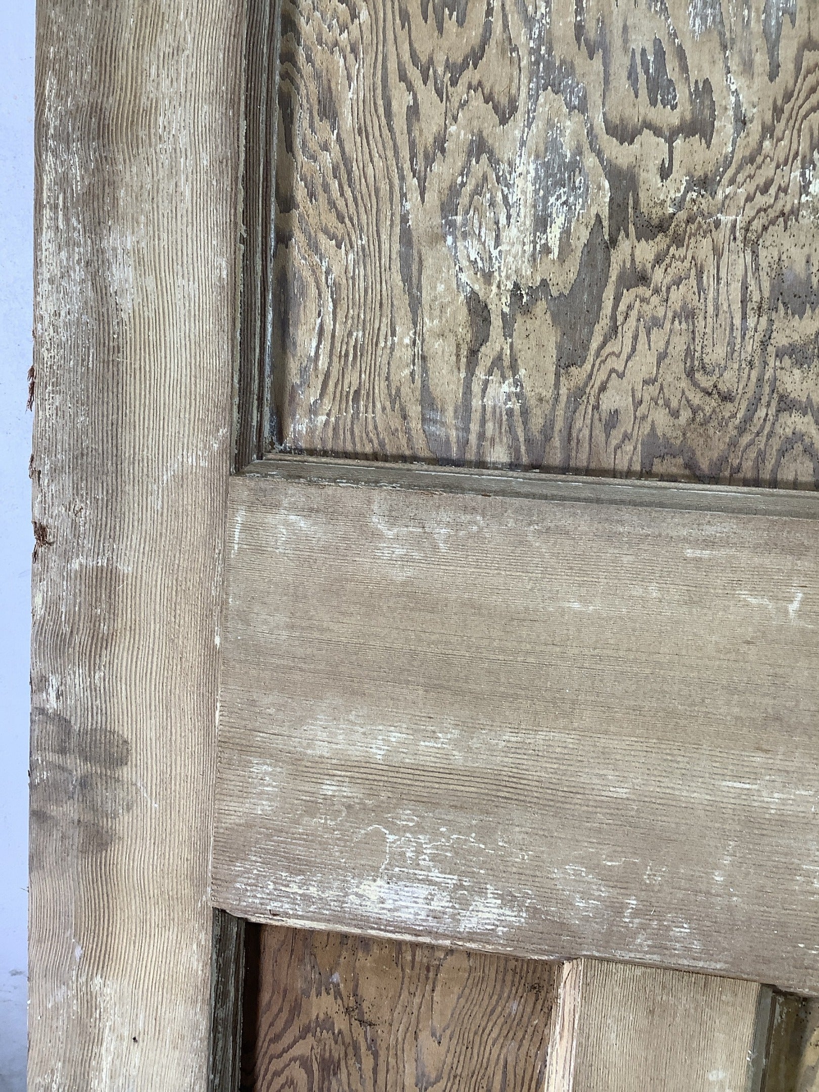 11th Pic 1930s Internal Stripped  Pitch Pine Reclaimed Door