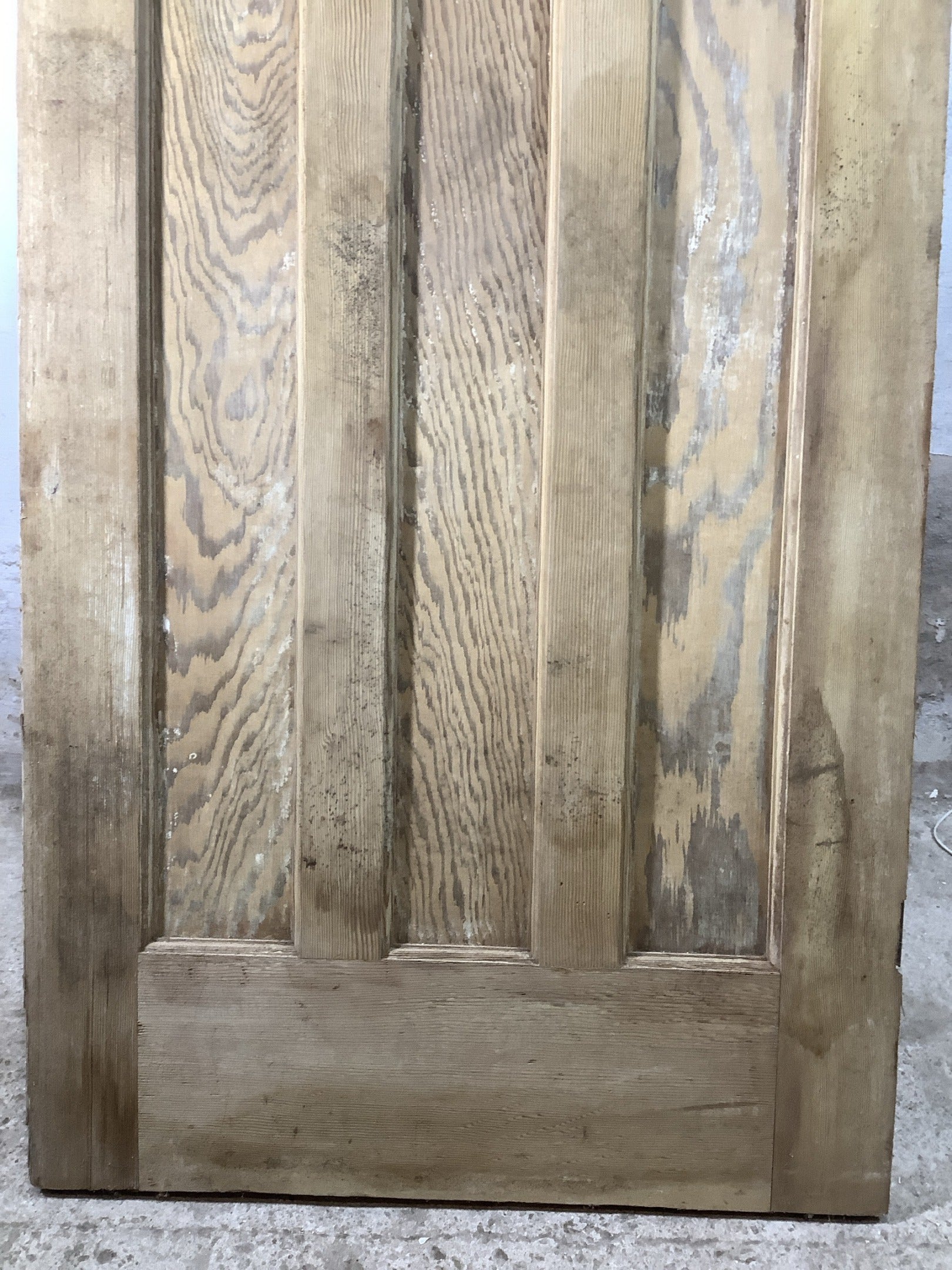 3rd Pic 1930s Internal Stripped  Pitch Pine Reclaimed Door