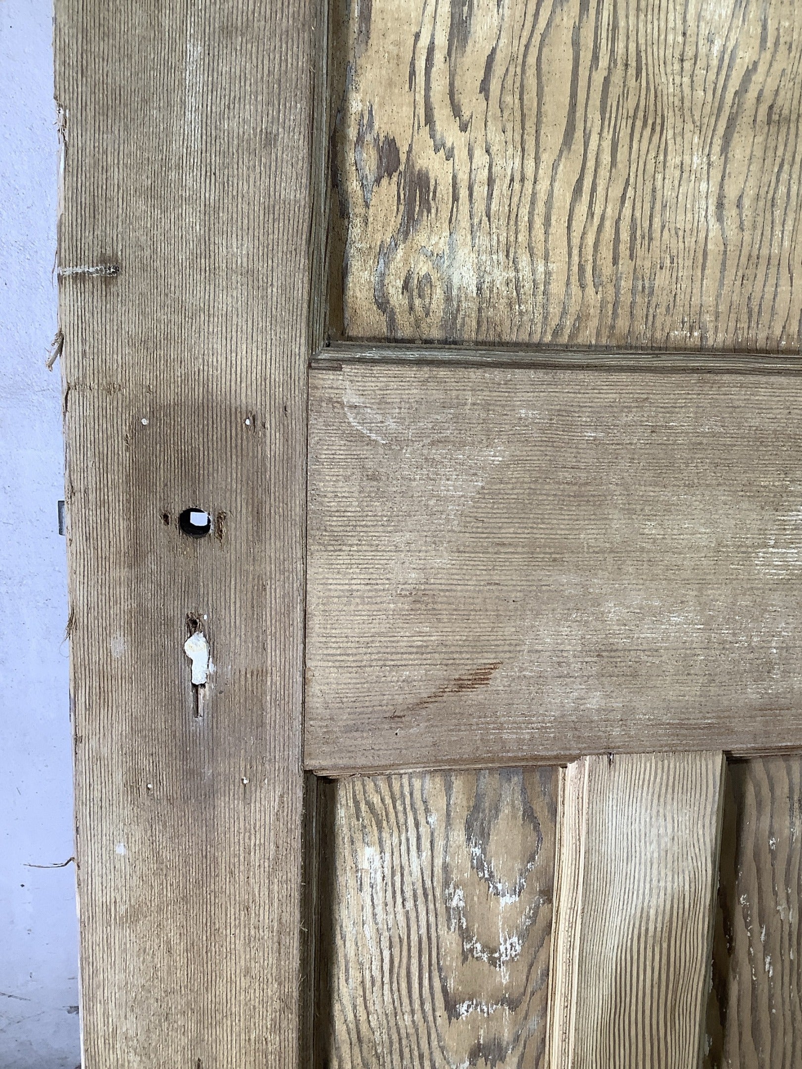 4th Pic 1930s Internal Stripped  Pitch Pine Reclaimed Door