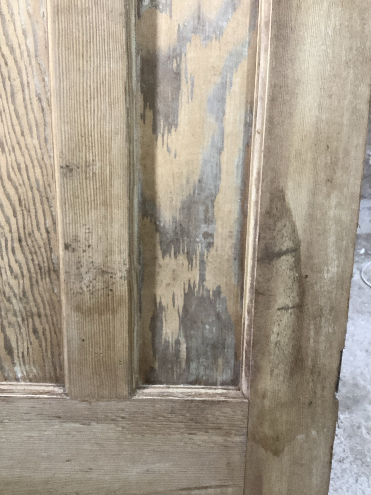 5th Pic 1930s Internal Stripped  Pitch Pine Reclaimed Door