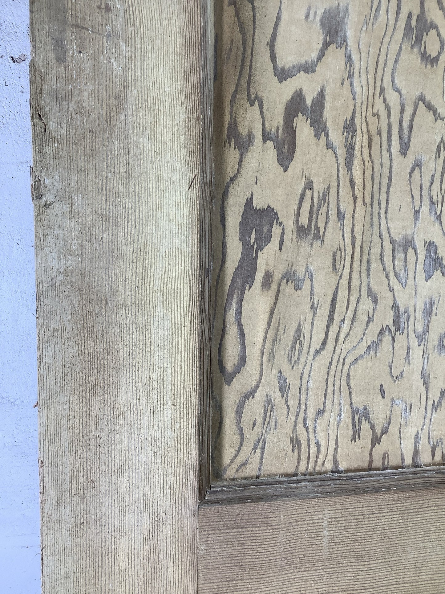 11th Pic 1930s Internal Stripped  Pitch Pine Reclaimed Door