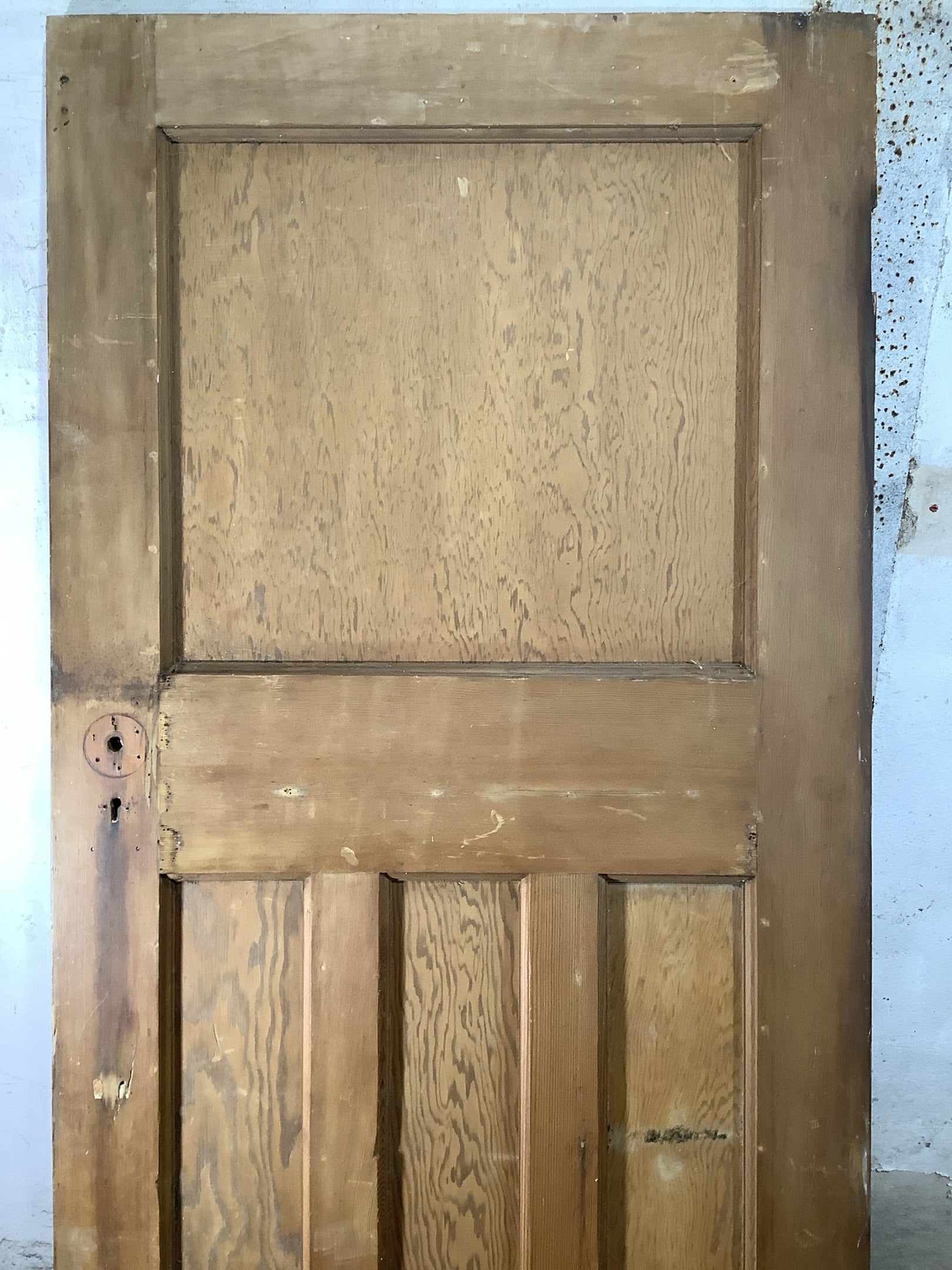 2nd Pic 1930s Internal Stripped  Pitch Pine Reclaimed Door