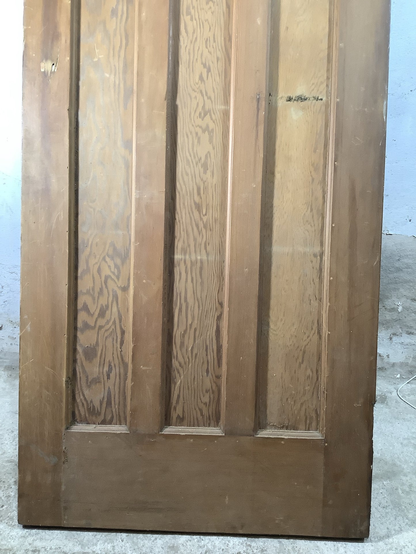 3rd Pic 1930s Internal Stripped  Pitch Pine Reclaimed Door