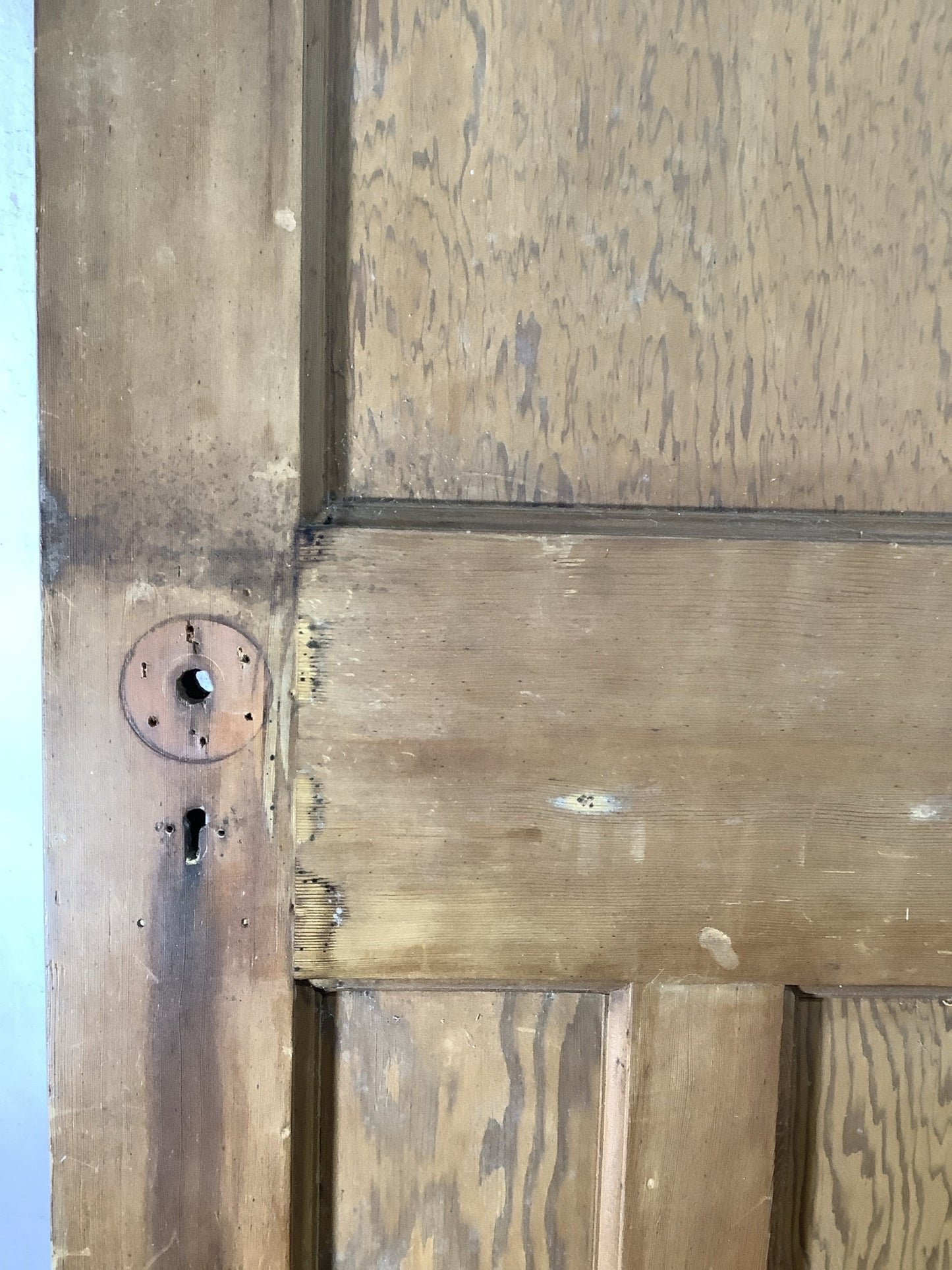 4th Pic 1930s Internal Stripped  Pitch Pine Reclaimed Door