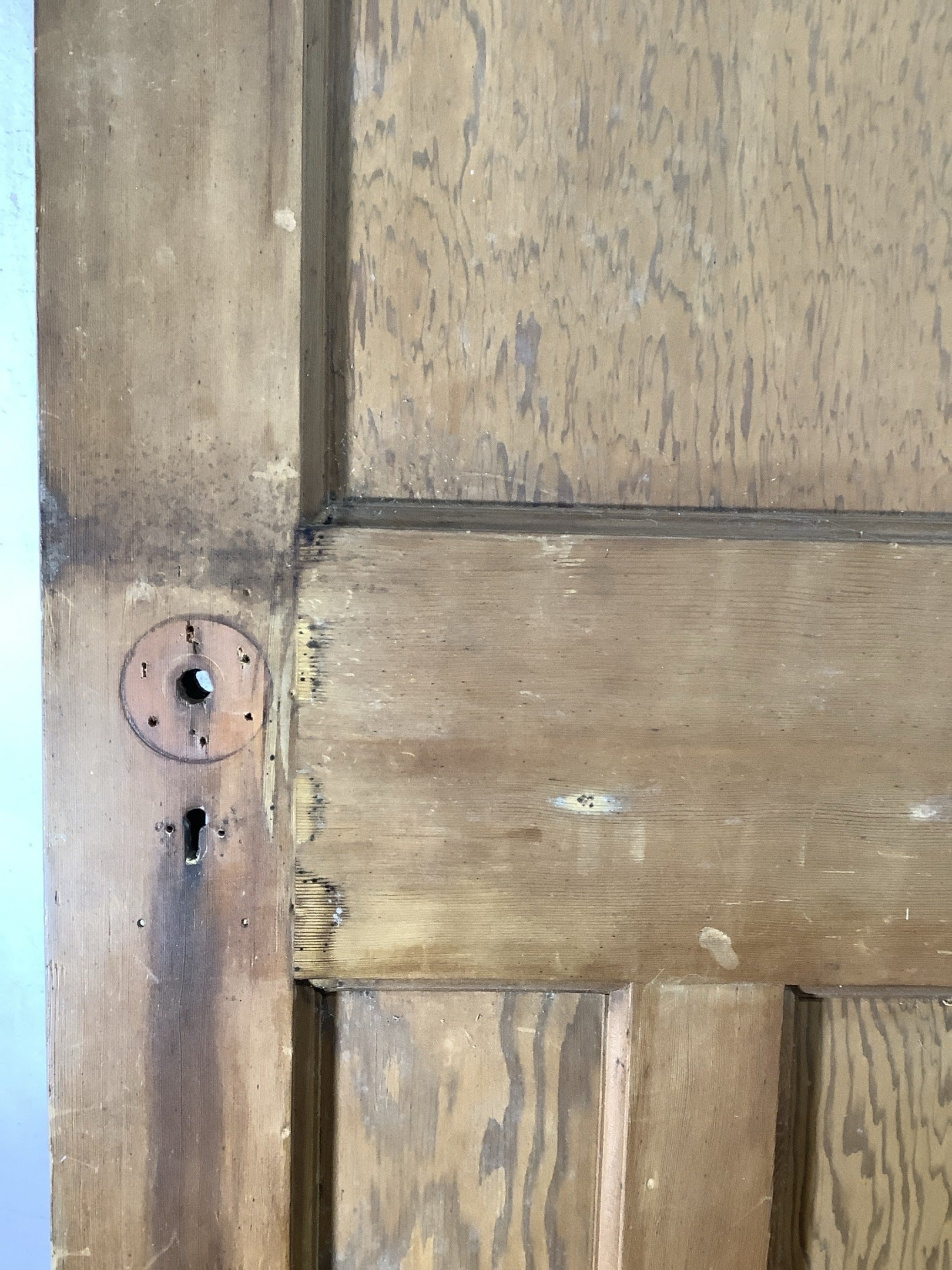 4th Pic 1930s Internal Stripped  Pitch Pine Reclaimed Door