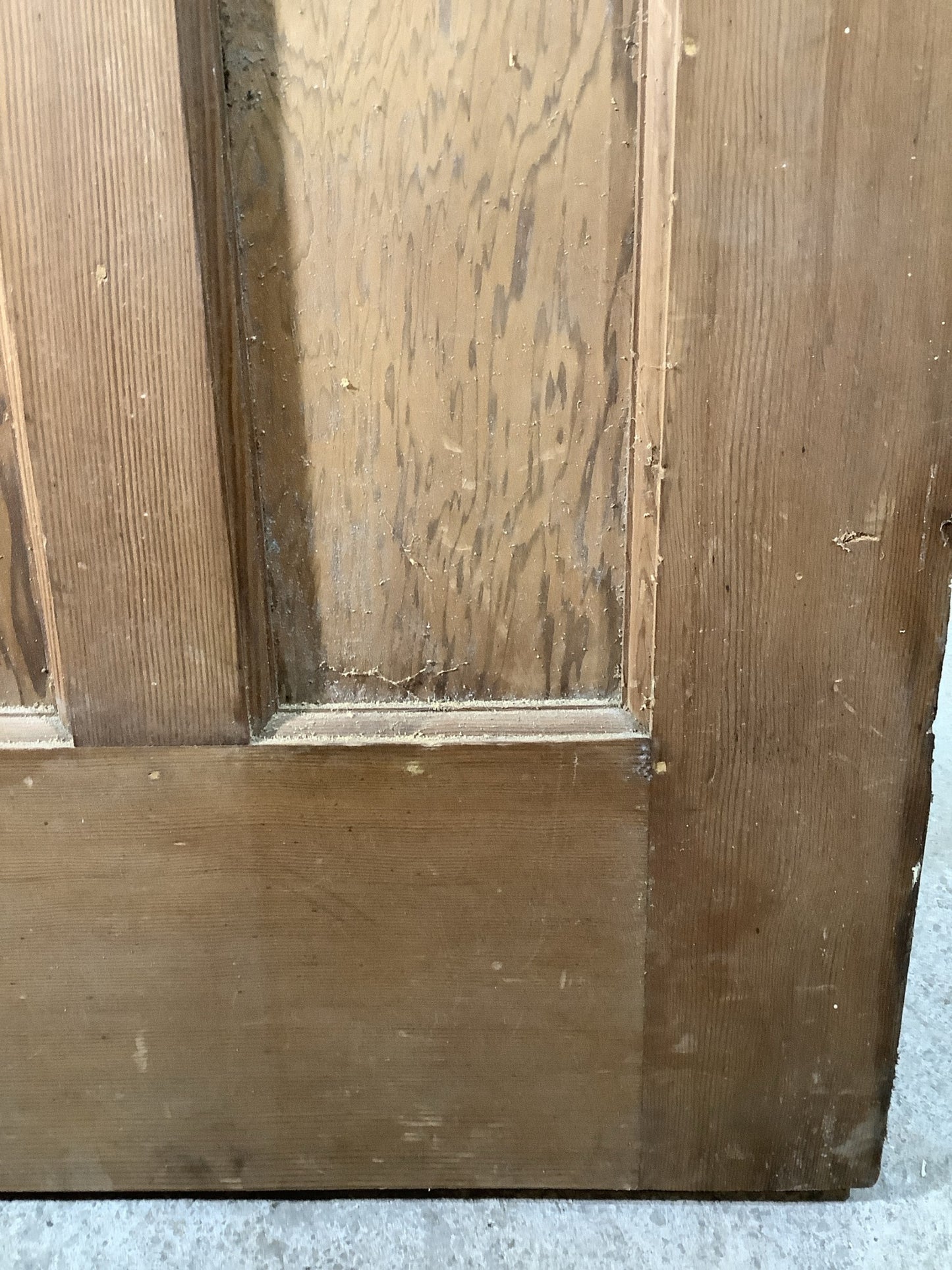 6th Pic 1930s Internal Stripped  Pitch Pine Reclaimed Door