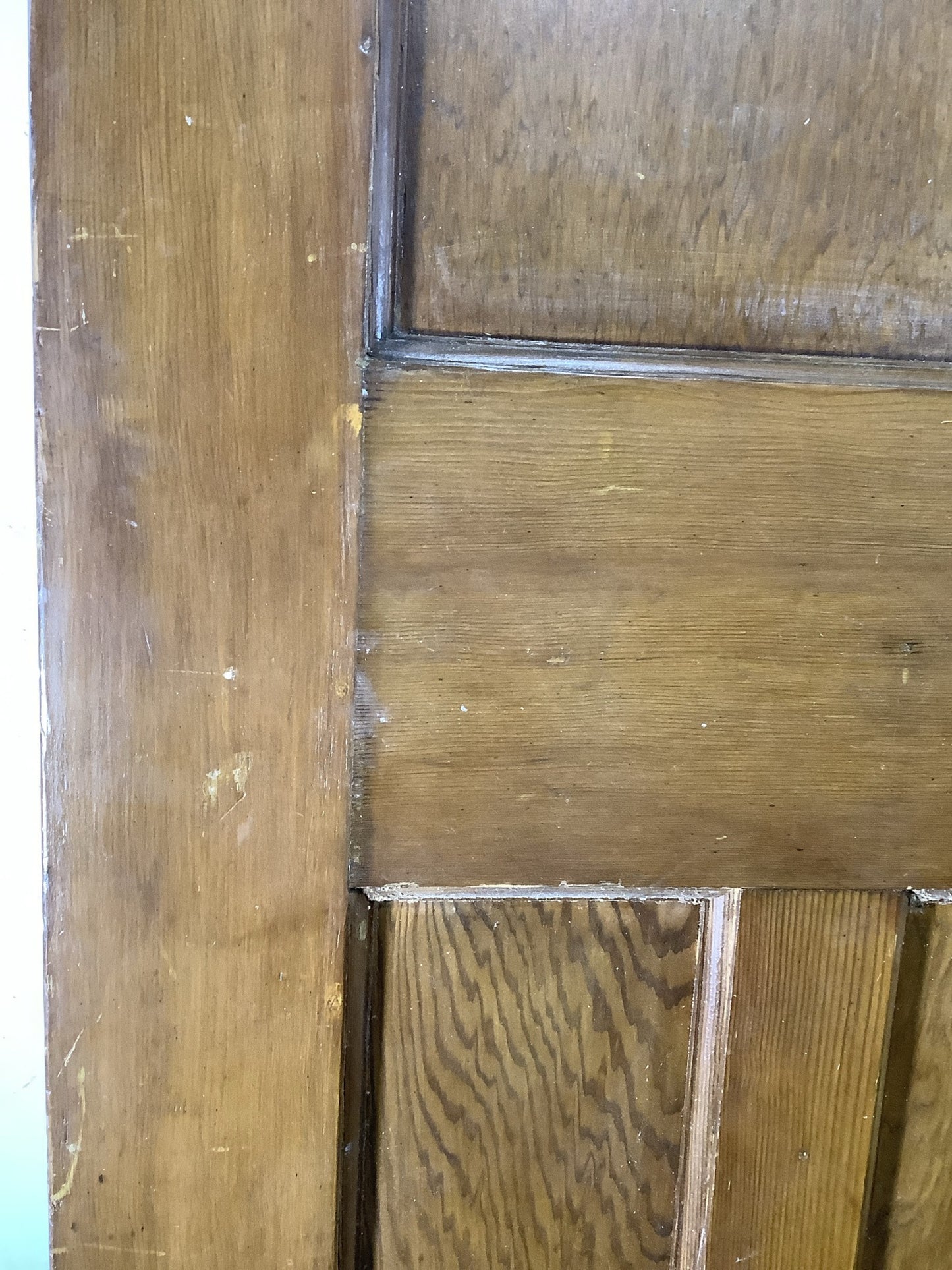 10th Pic 1930s Internal Stripped  Pitch Pine Reclaimed Door