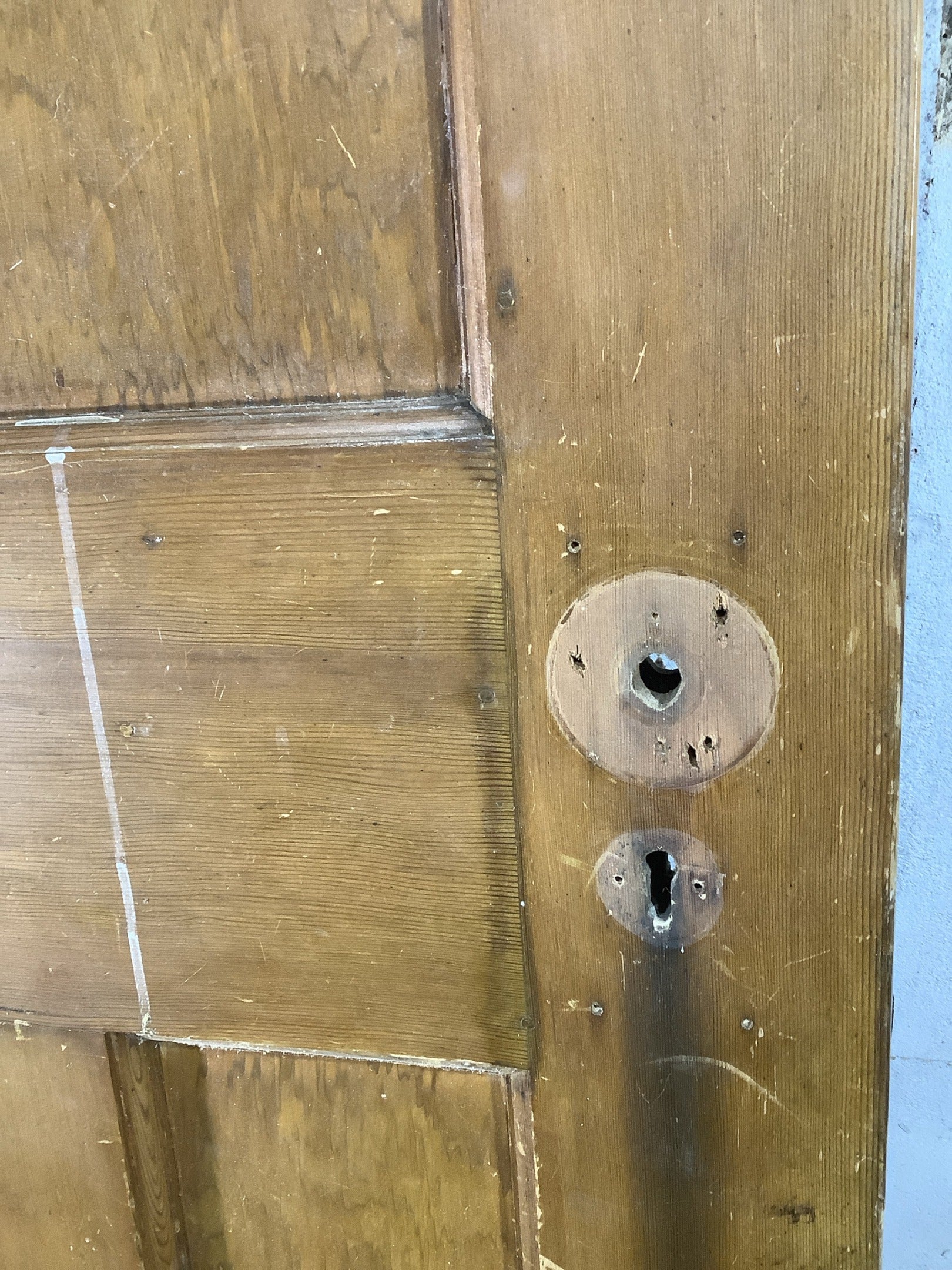 11th Pic 1930s Internal Stripped  Pitch Pine Reclaimed Door
