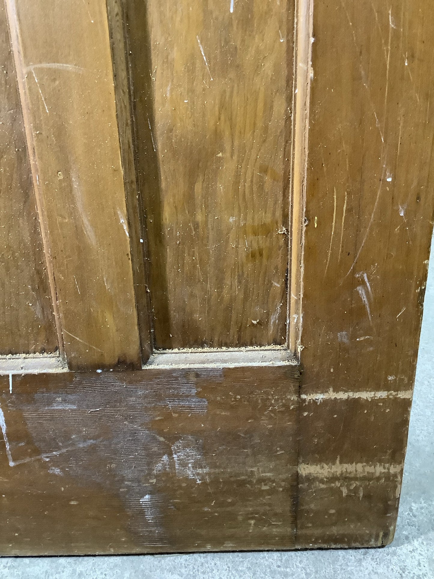12th Pic 1930s Internal Stripped  Pitch Pine Reclaimed Door
