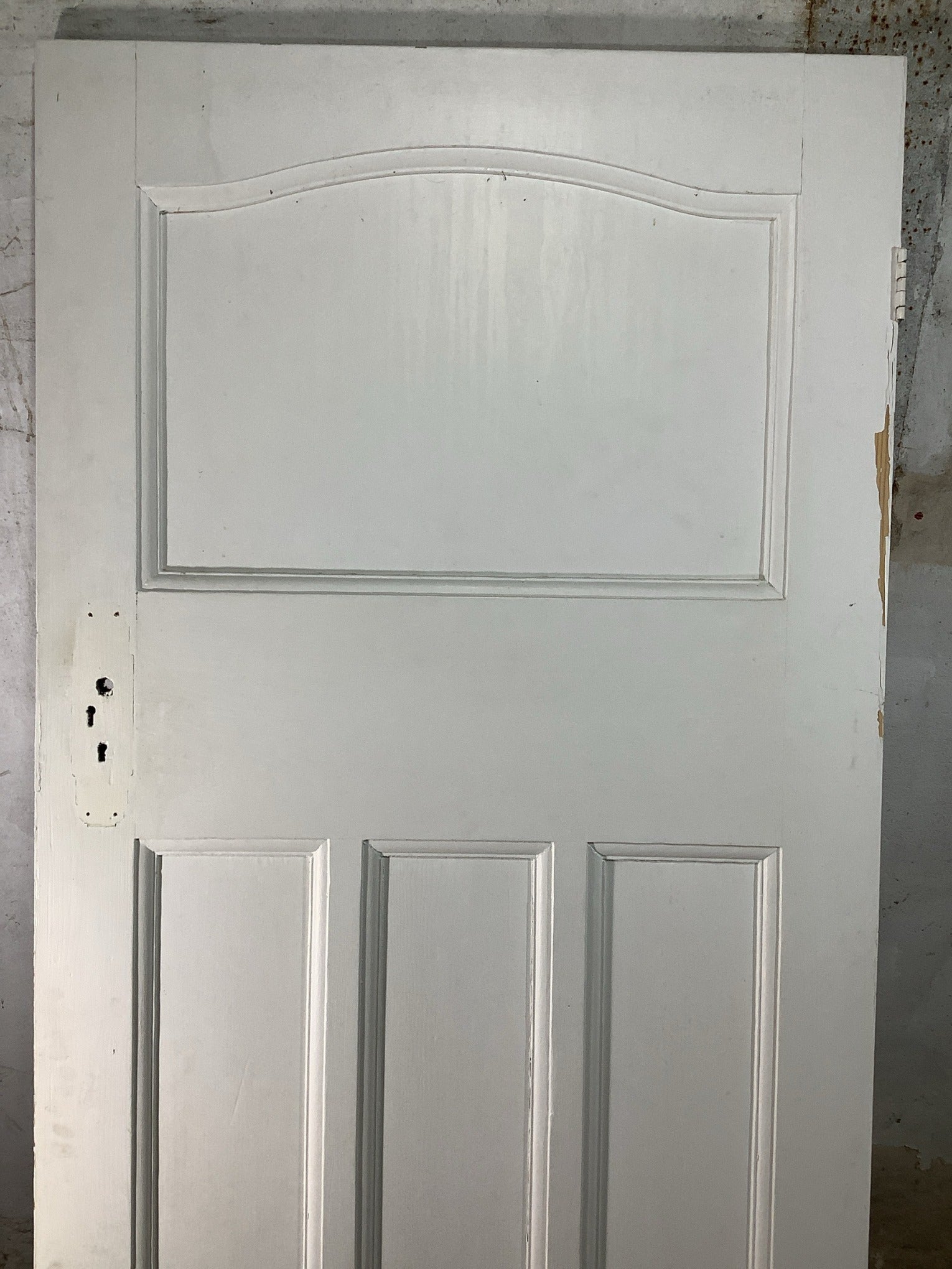 2nd Pic 1930s Internal Painted  Pine Reclaimed Door