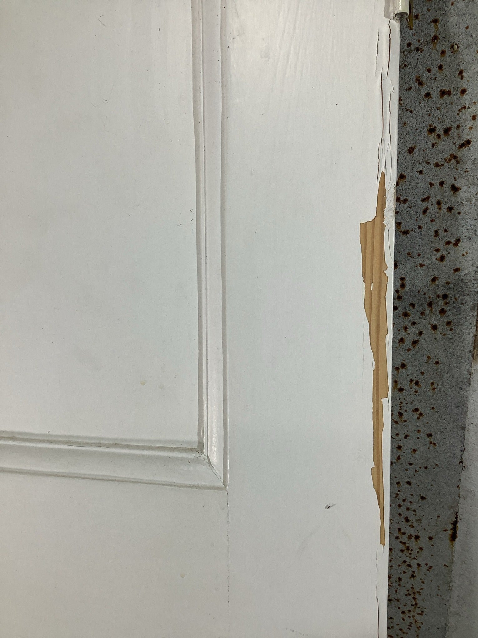 5th Pic 1930s Internal Painted  Pine Reclaimed Door