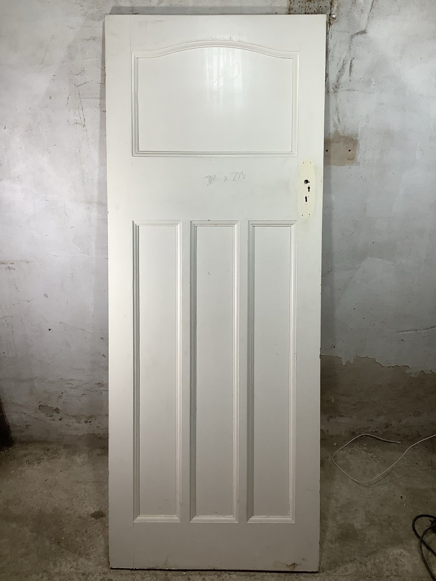 7th Pic 1930s Internal Painted  Pine Reclaimed Door
