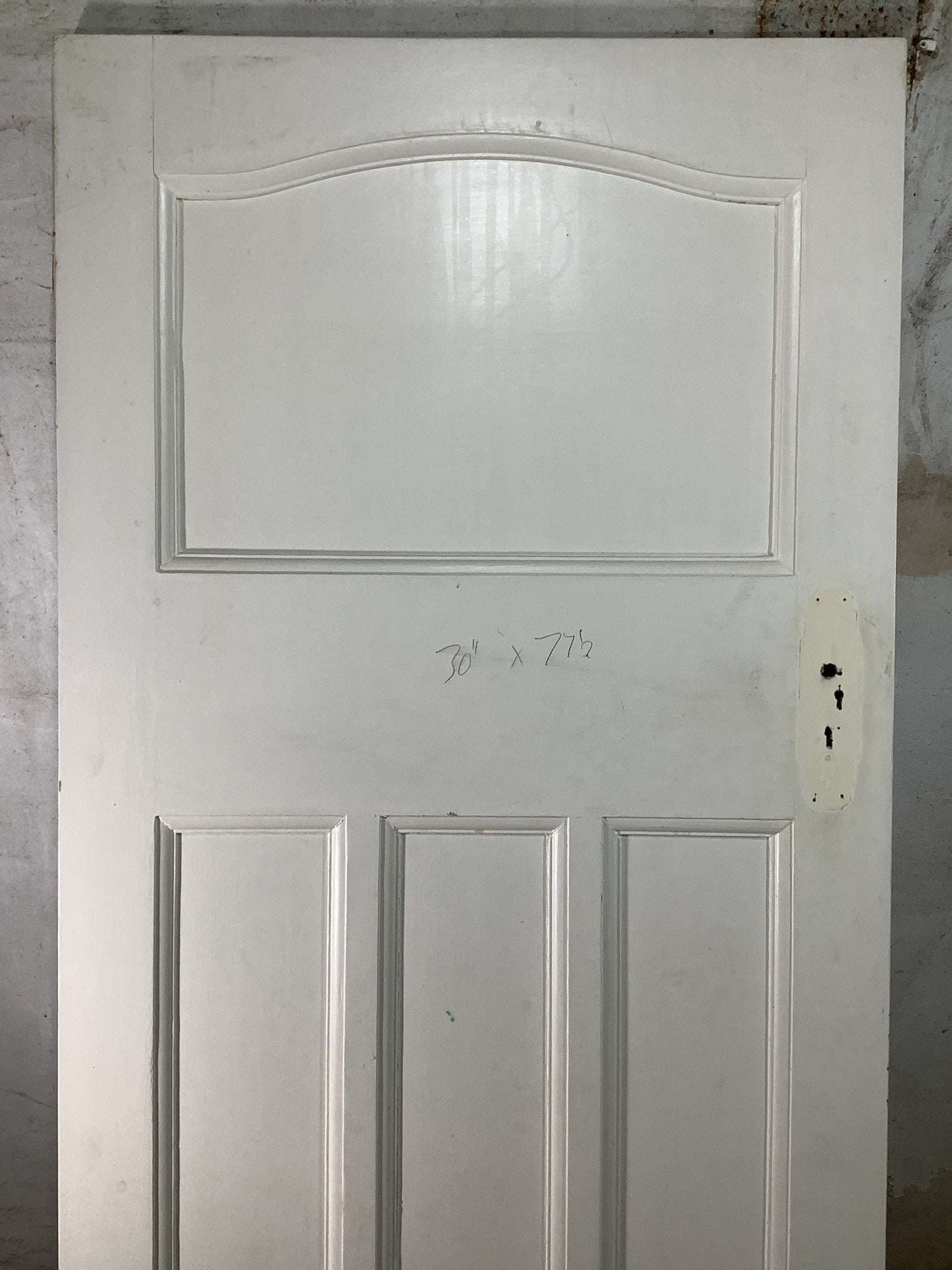 8th Pic 1930s Internal Painted  Pine Reclaimed Door