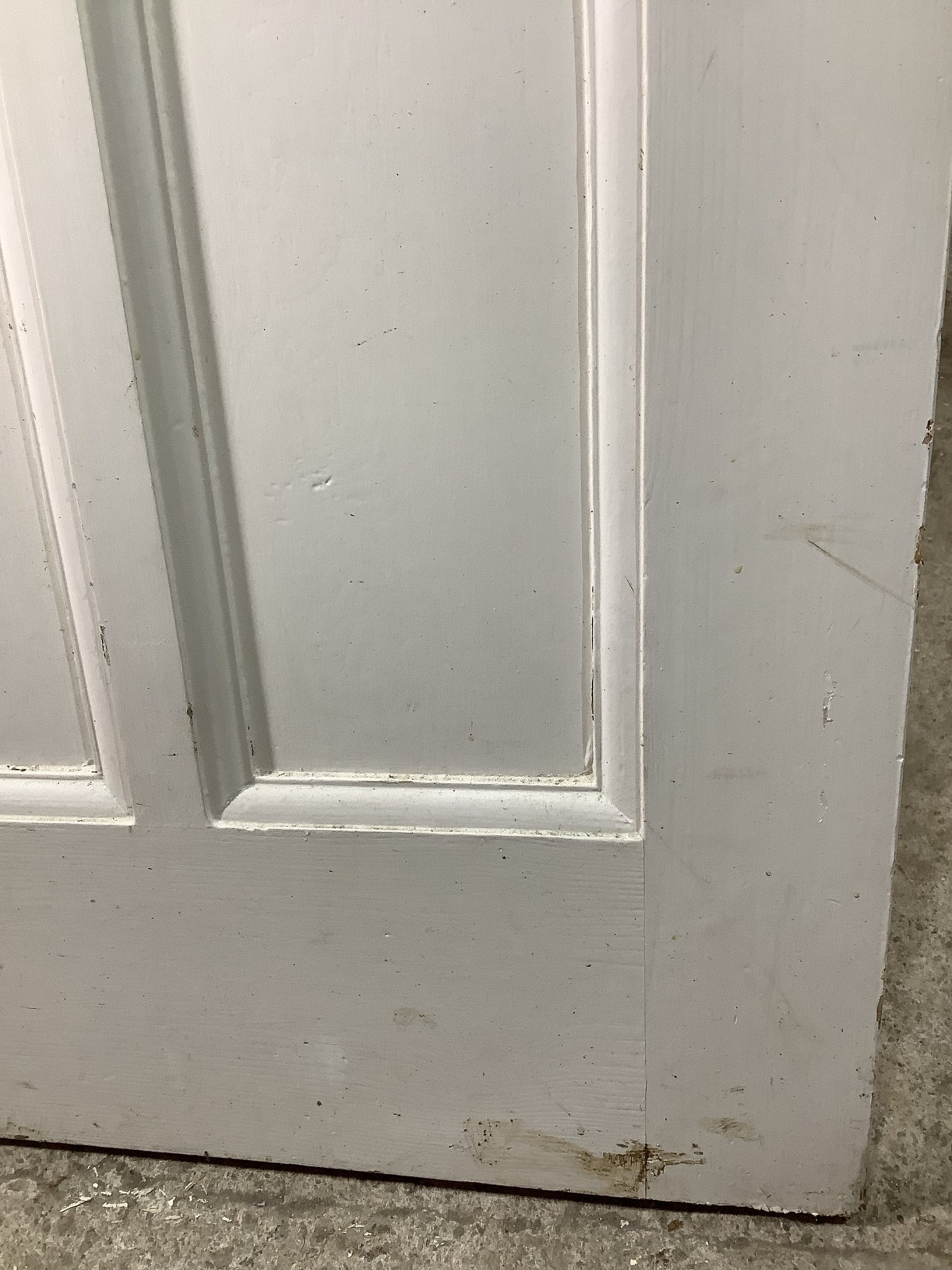 12th Pic 1930s Internal Painted  Pine Reclaimed Door
