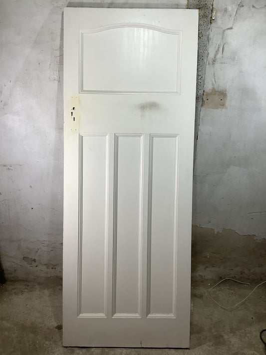 Main Picture 1930s Internal Painted  Pine Reclaimed Door