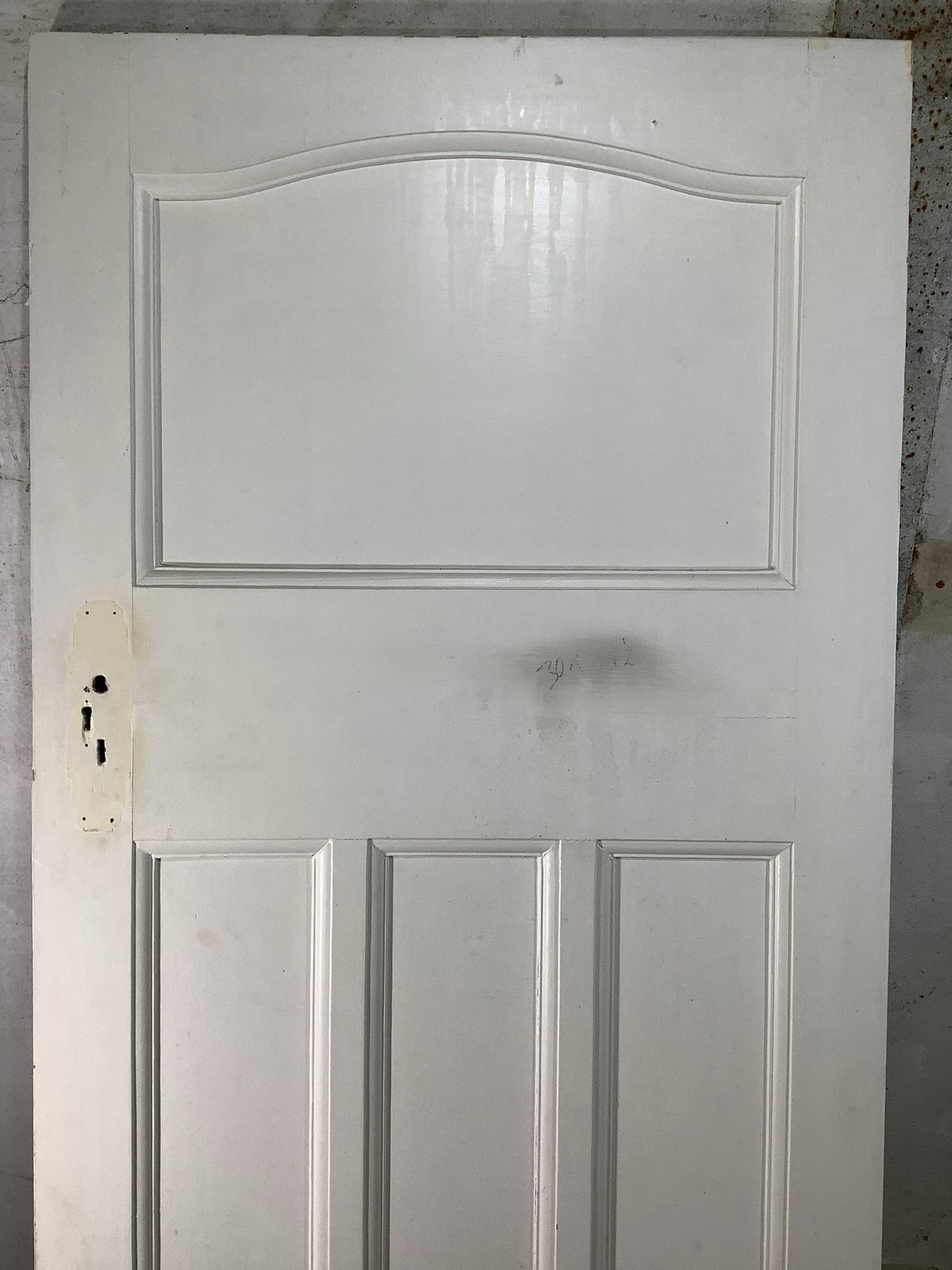 2nd Pic 1930s Internal Painted  Pine Reclaimed Door