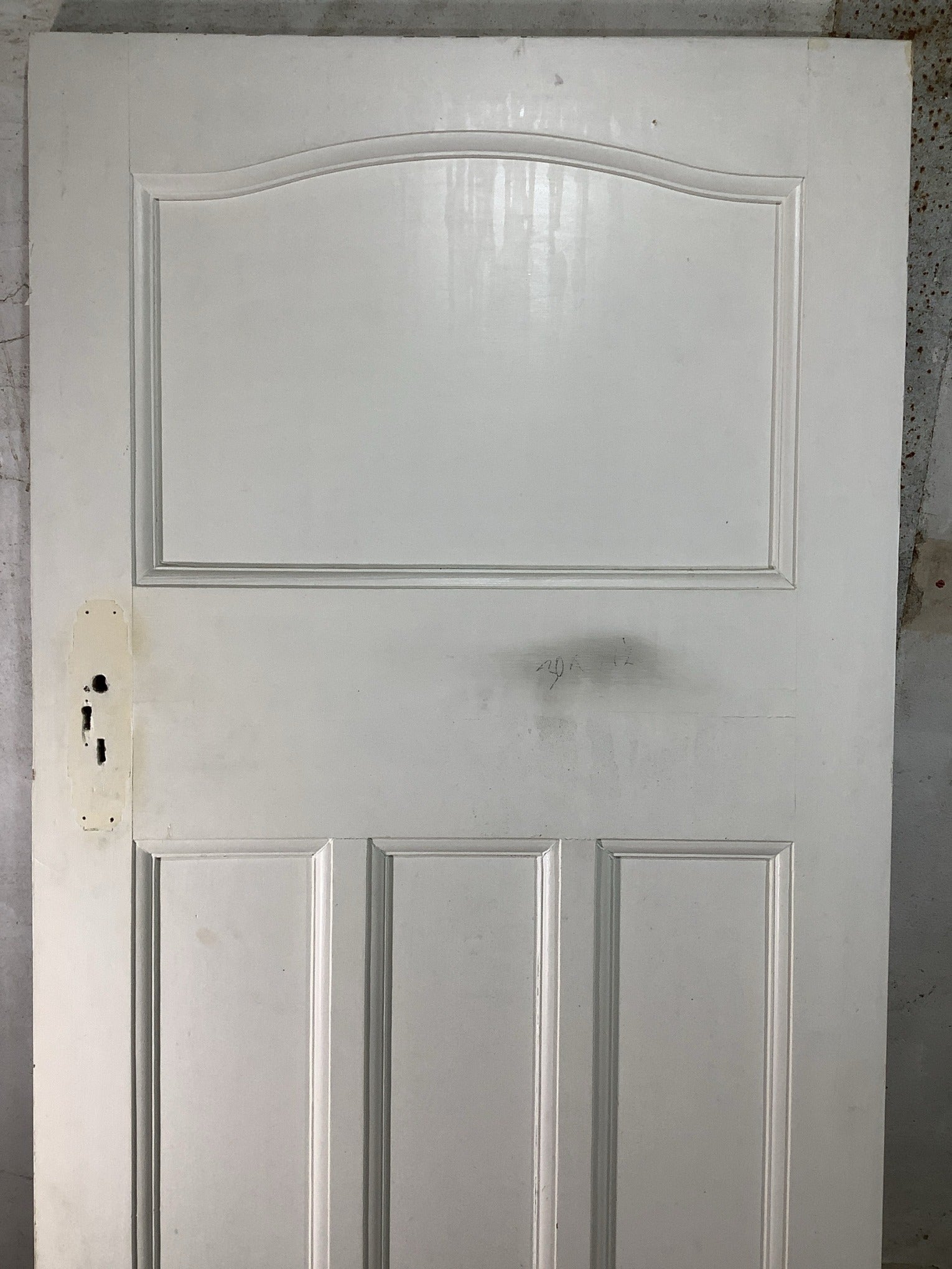 2nd Pic 1930s Internal Painted  Pine Reclaimed Door