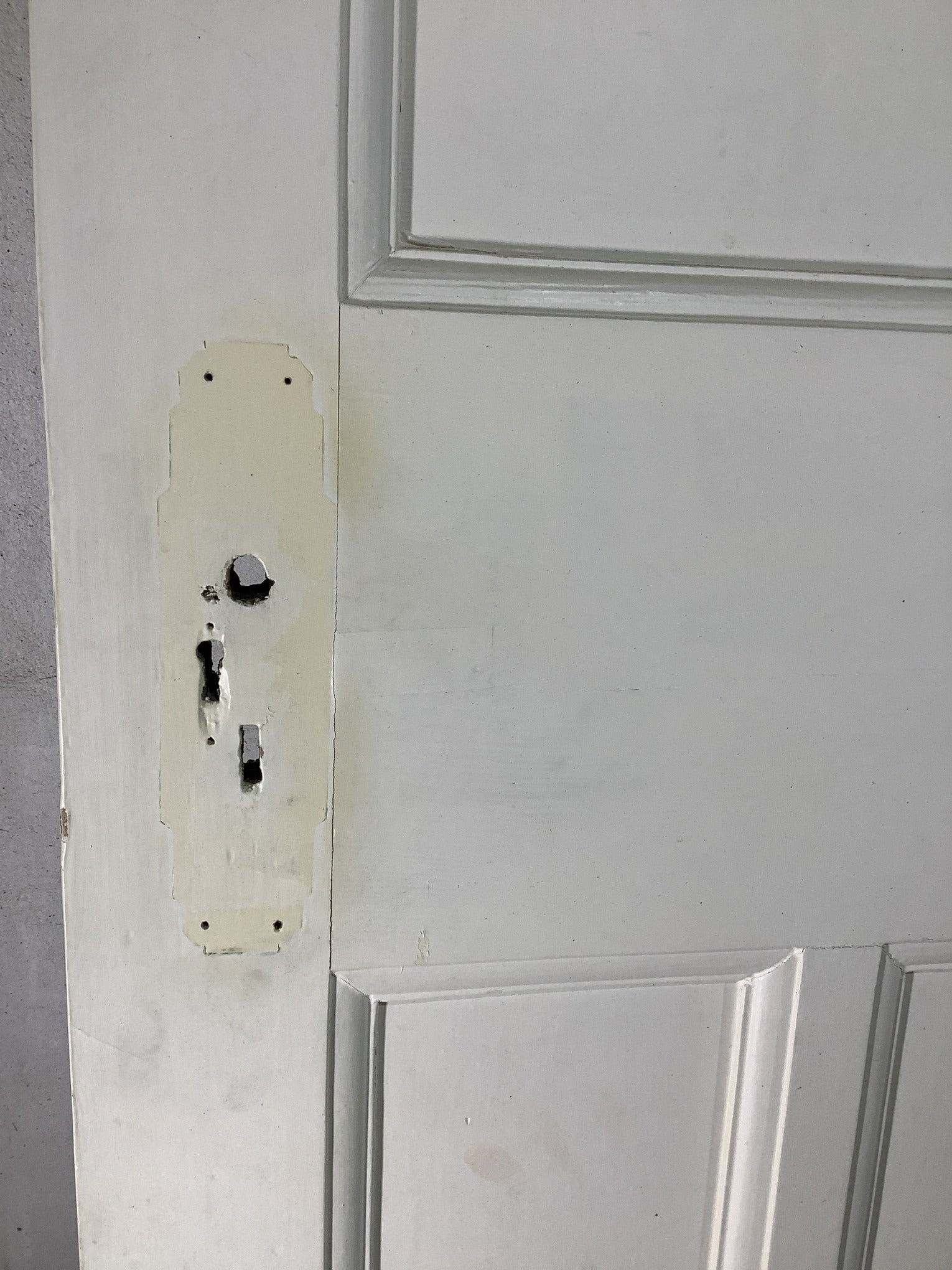 4th Pic 1930s Internal Painted  Pine Reclaimed Door