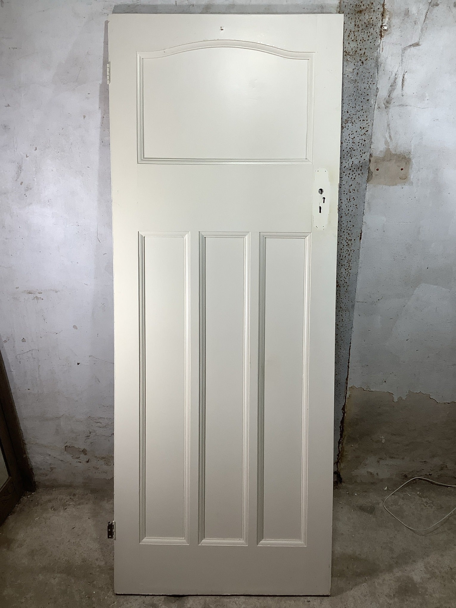 7th Pic 1930s Internal Painted  Pine Reclaimed Door