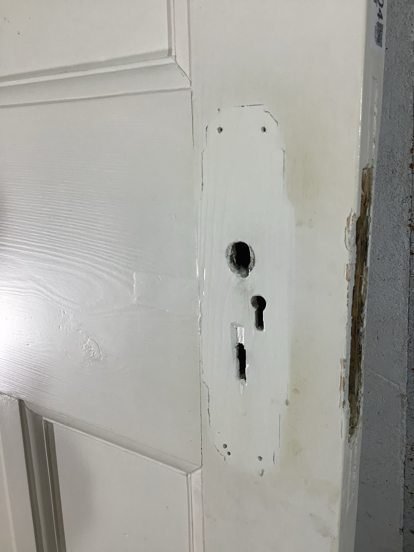 11th Pic 1930s Internal Painted  Pine Reclaimed Door